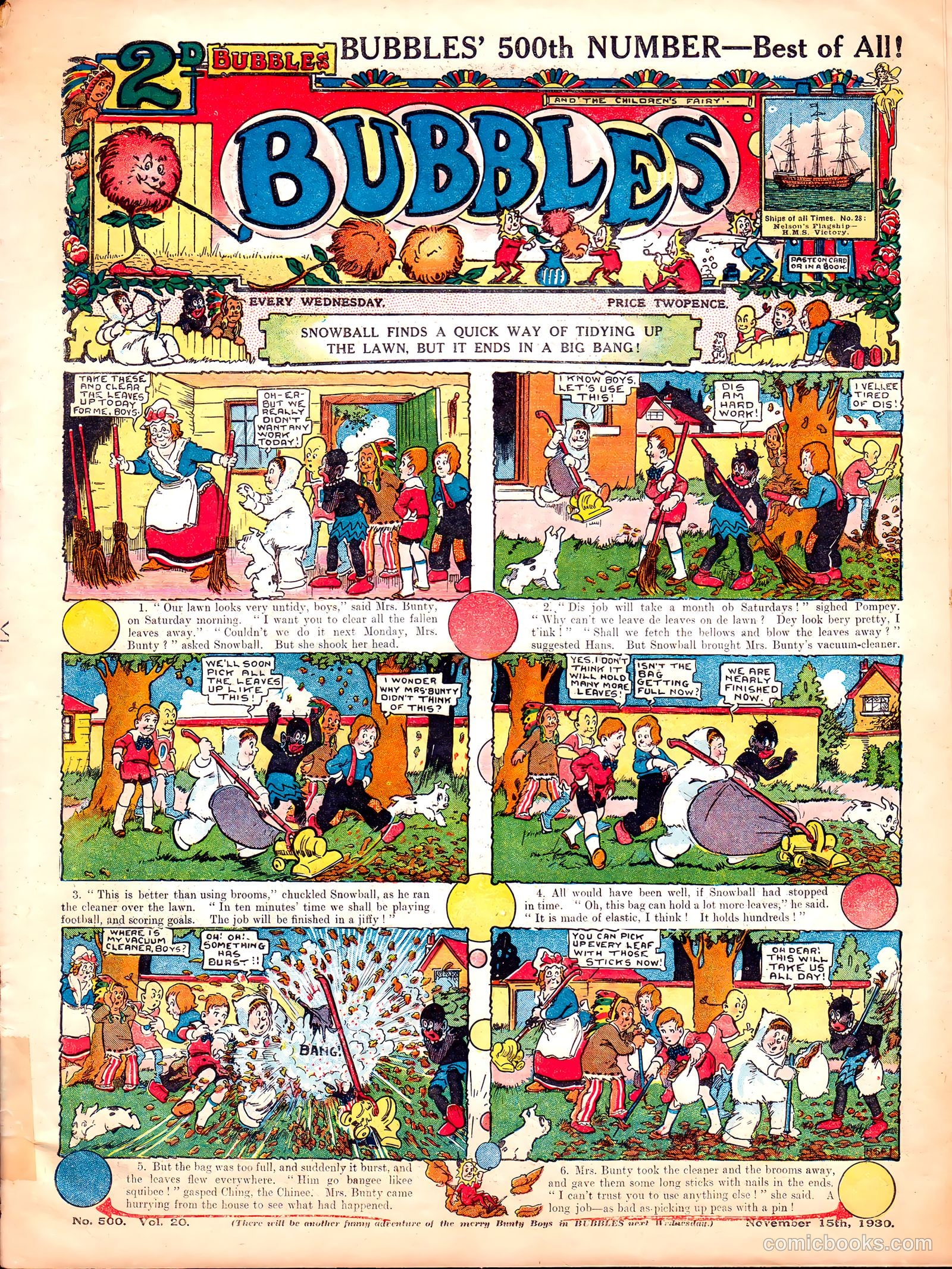 Bubbles #500 — page 1 of 11