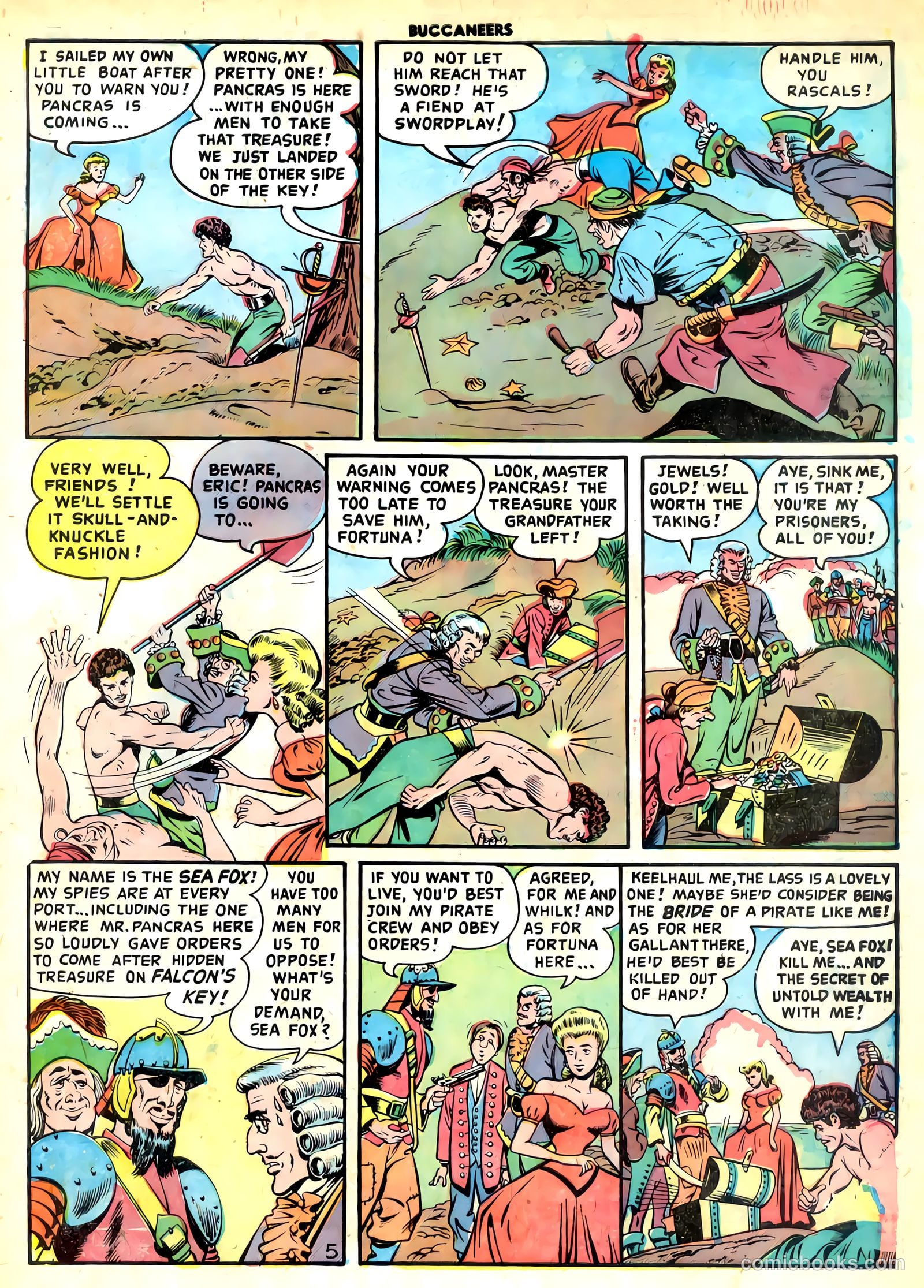 Buccaneers #19 — page 23 of 40