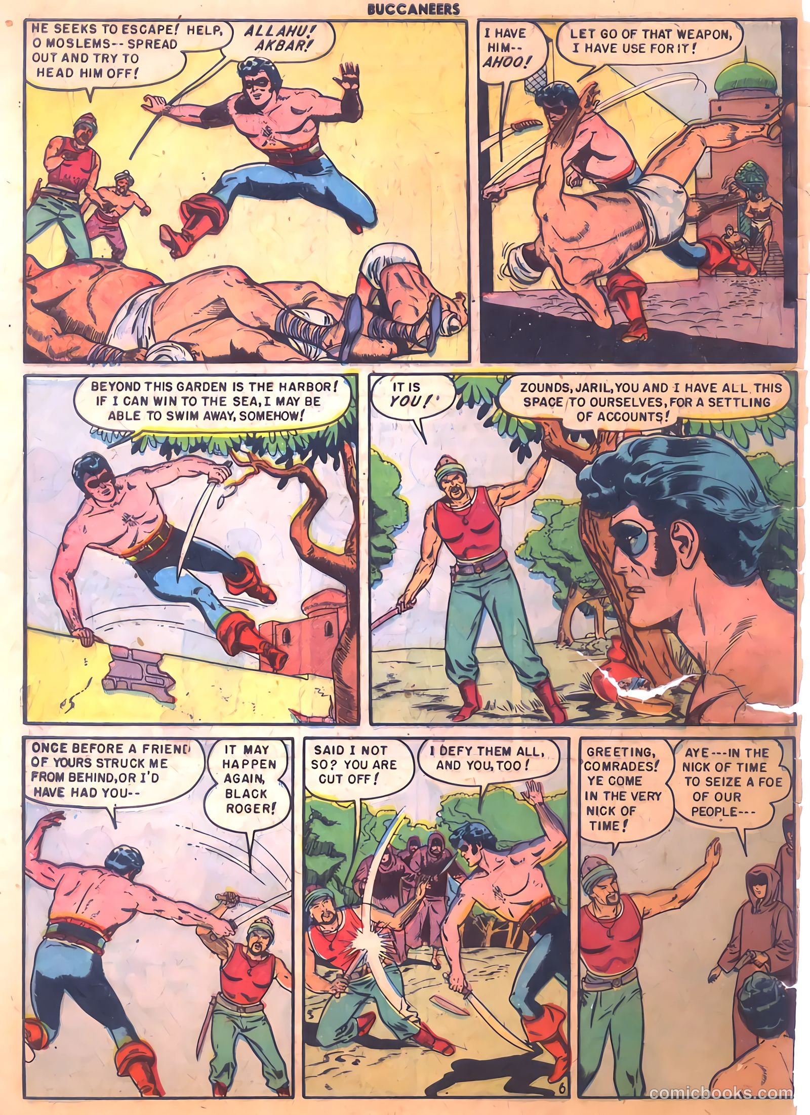 Buccaneers #20 — page 32 of 36