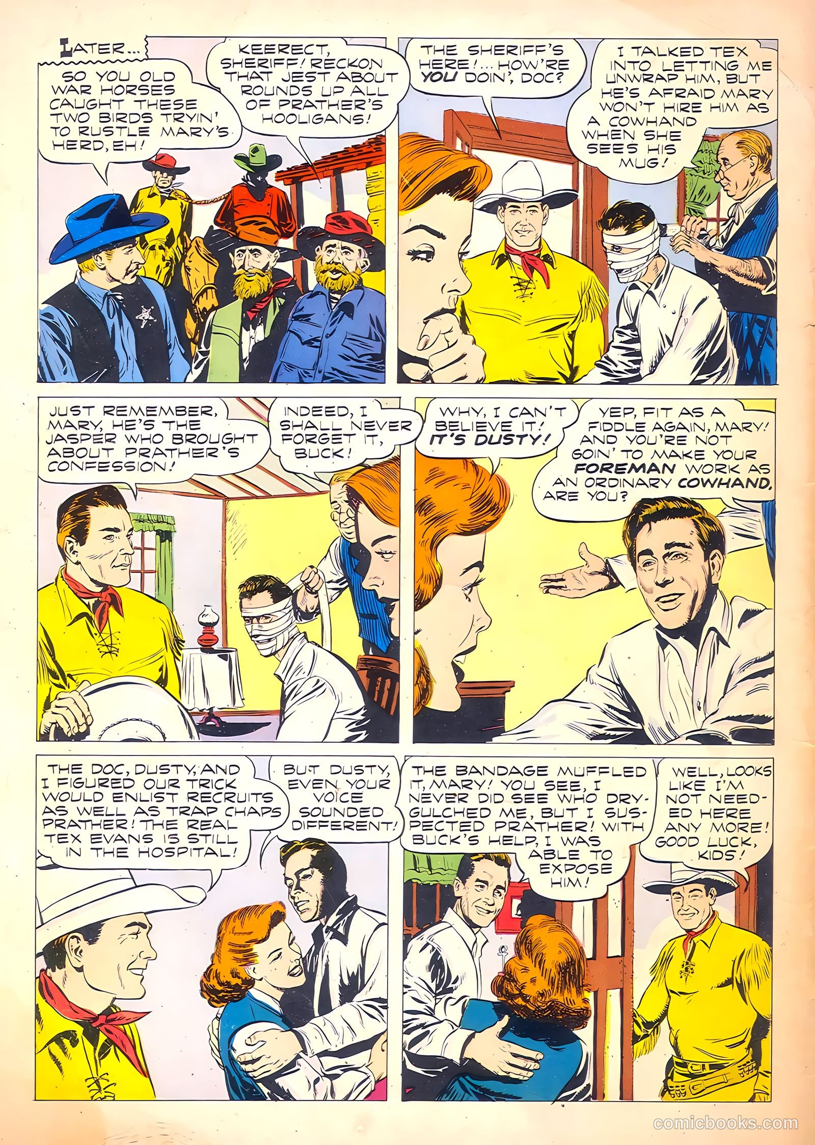 Buck Jones #6 — page 36 of 36