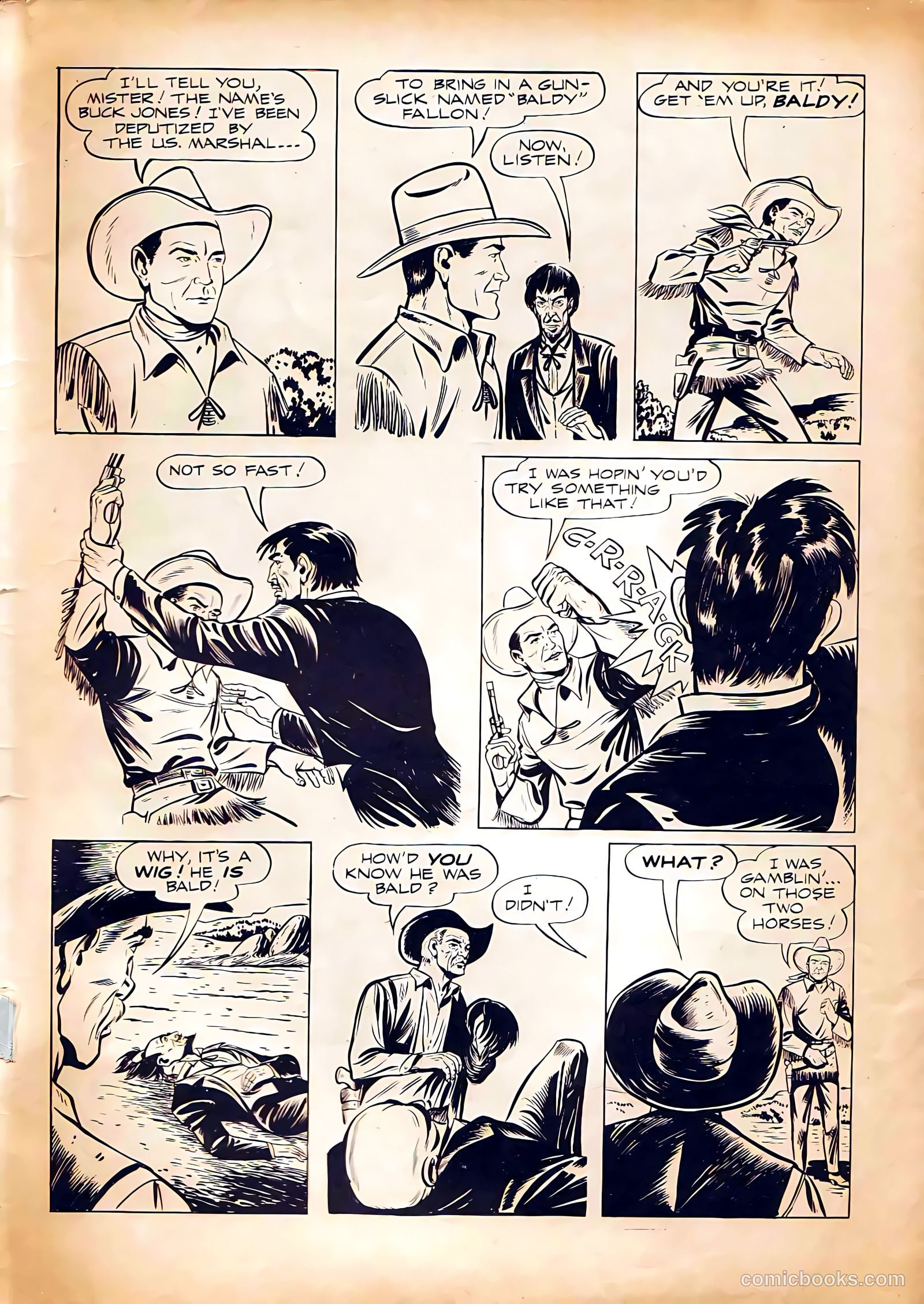 Buck Jones #8 — page 35 of 35