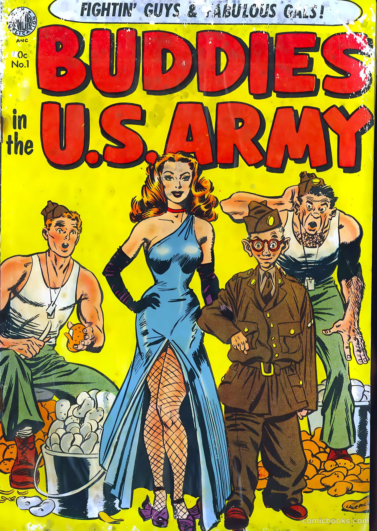 Buddies in the U.S. Army #1 — page 1 of 36