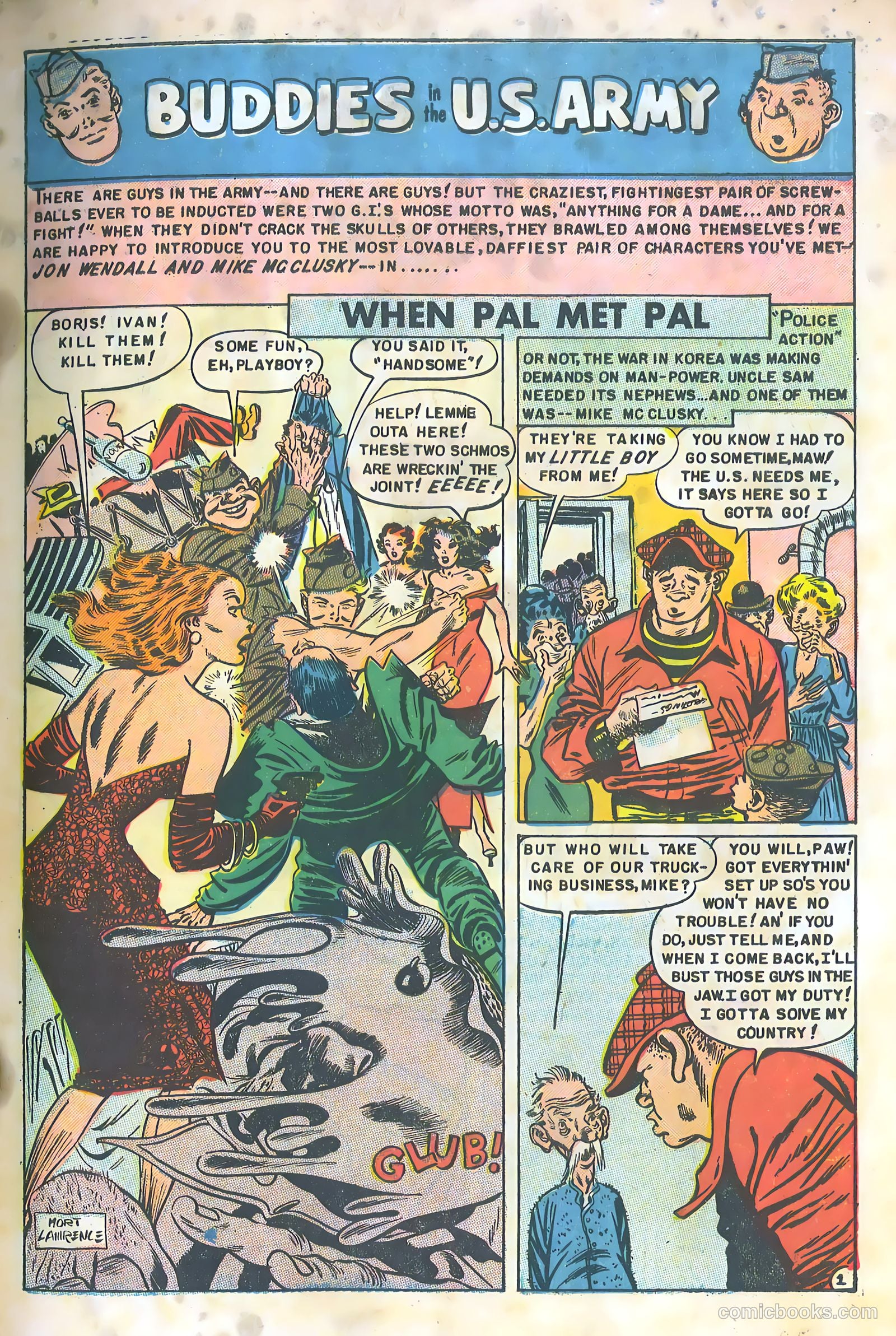 Buddies in the U.S. Army #1 — page 3 of 36