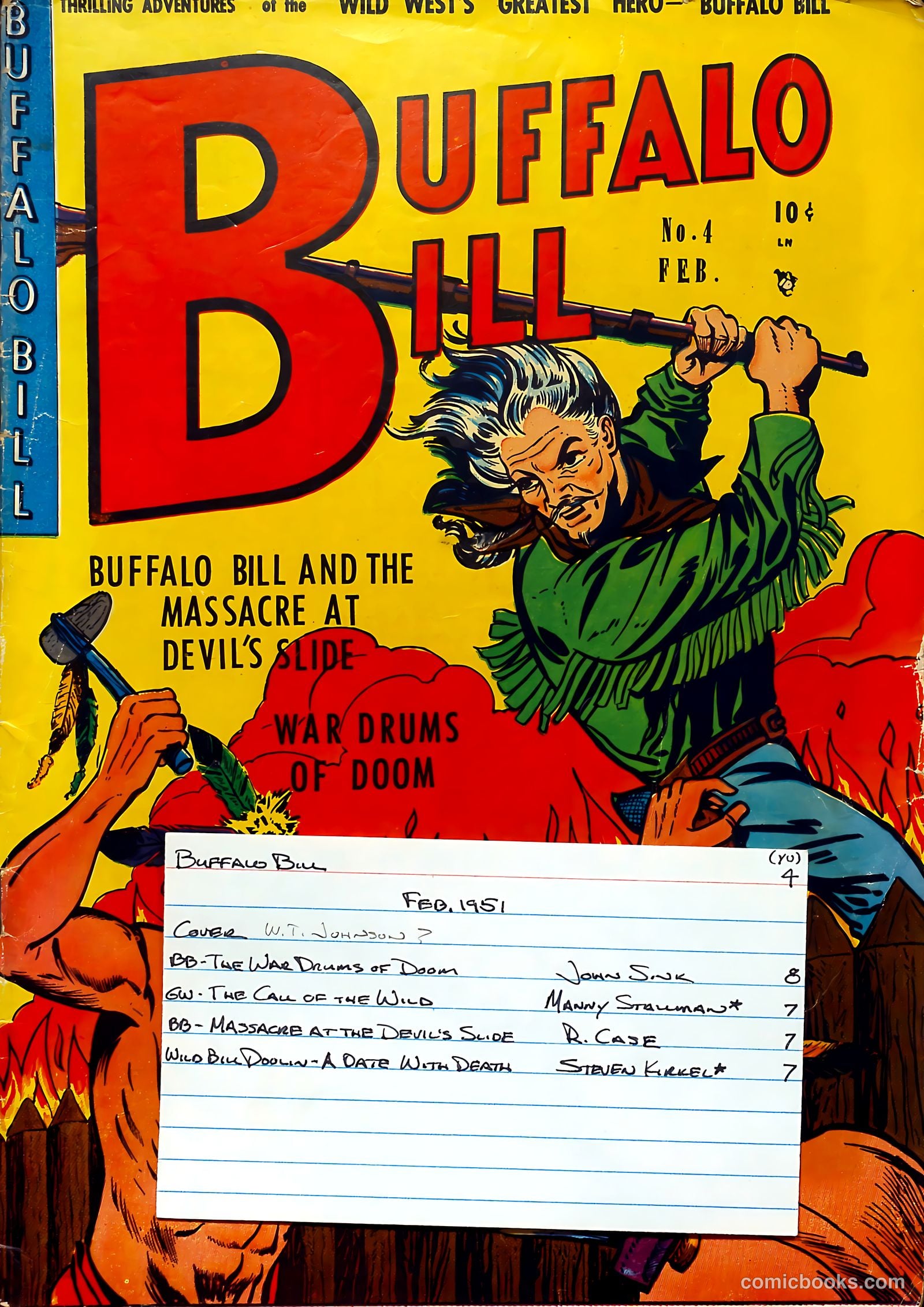 Buffalo Bill #4 — page 37 of 37