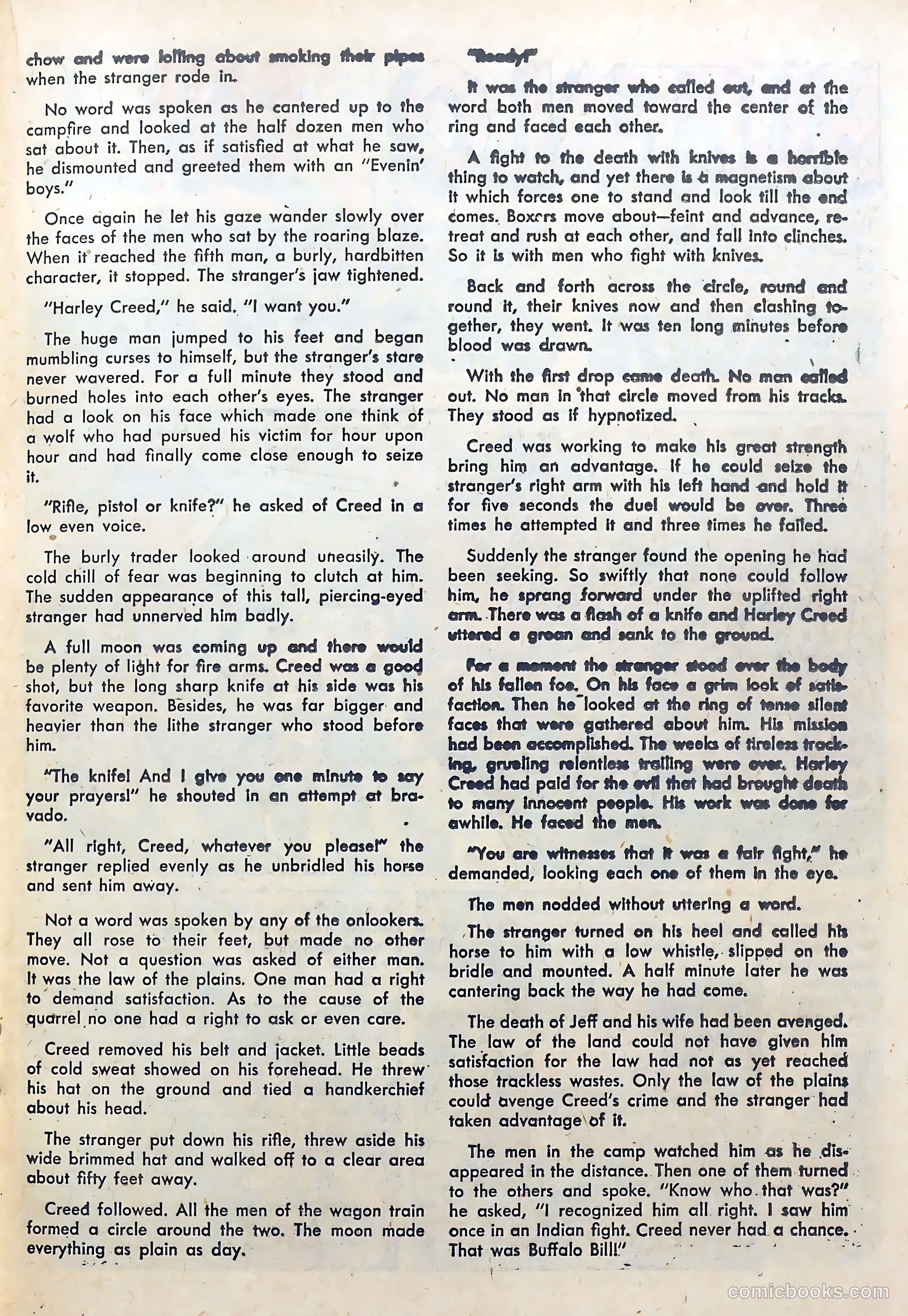 Buffalo Bill #5 — page 19 of 37