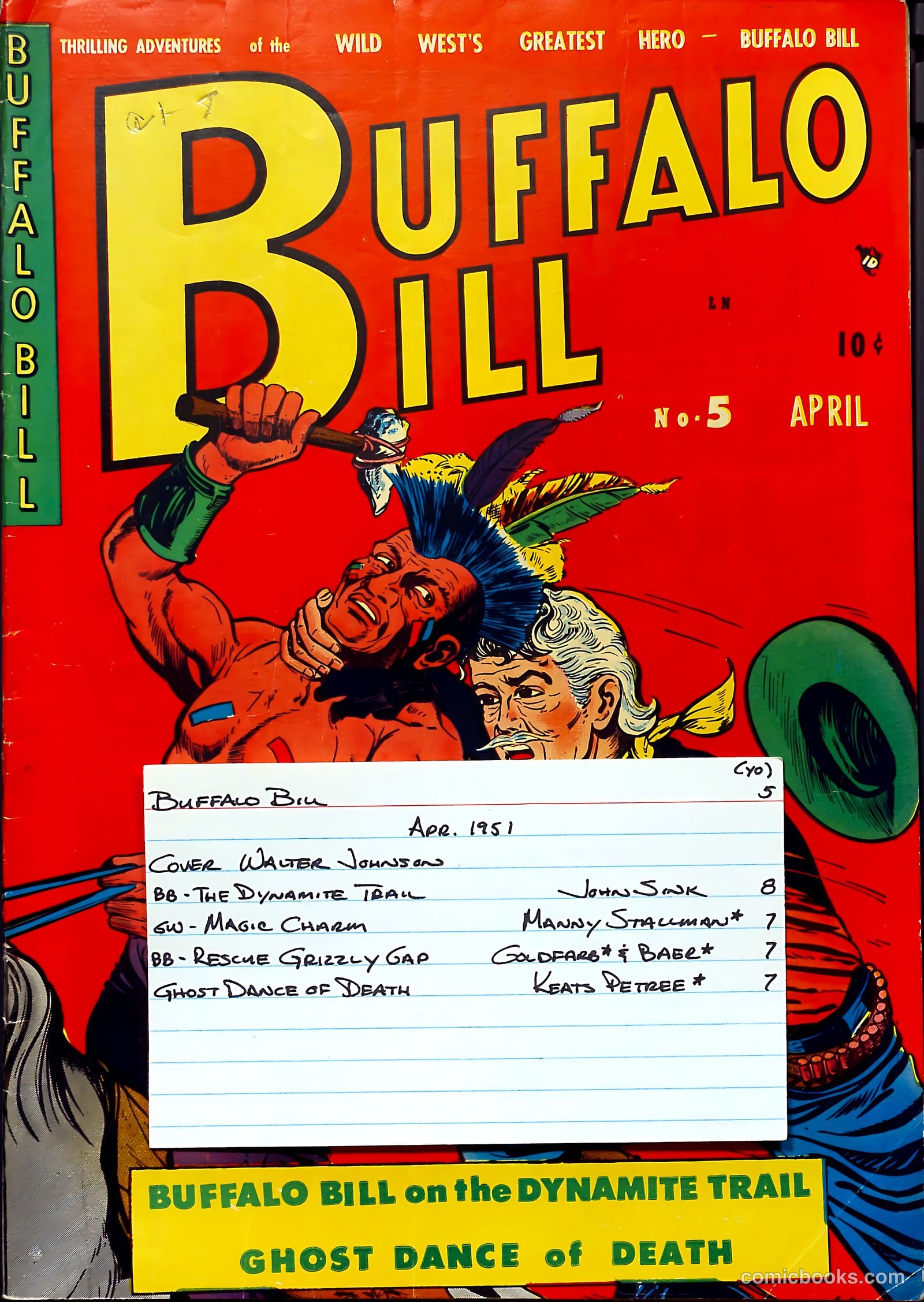 Buffalo Bill #5 — page 37 of 37