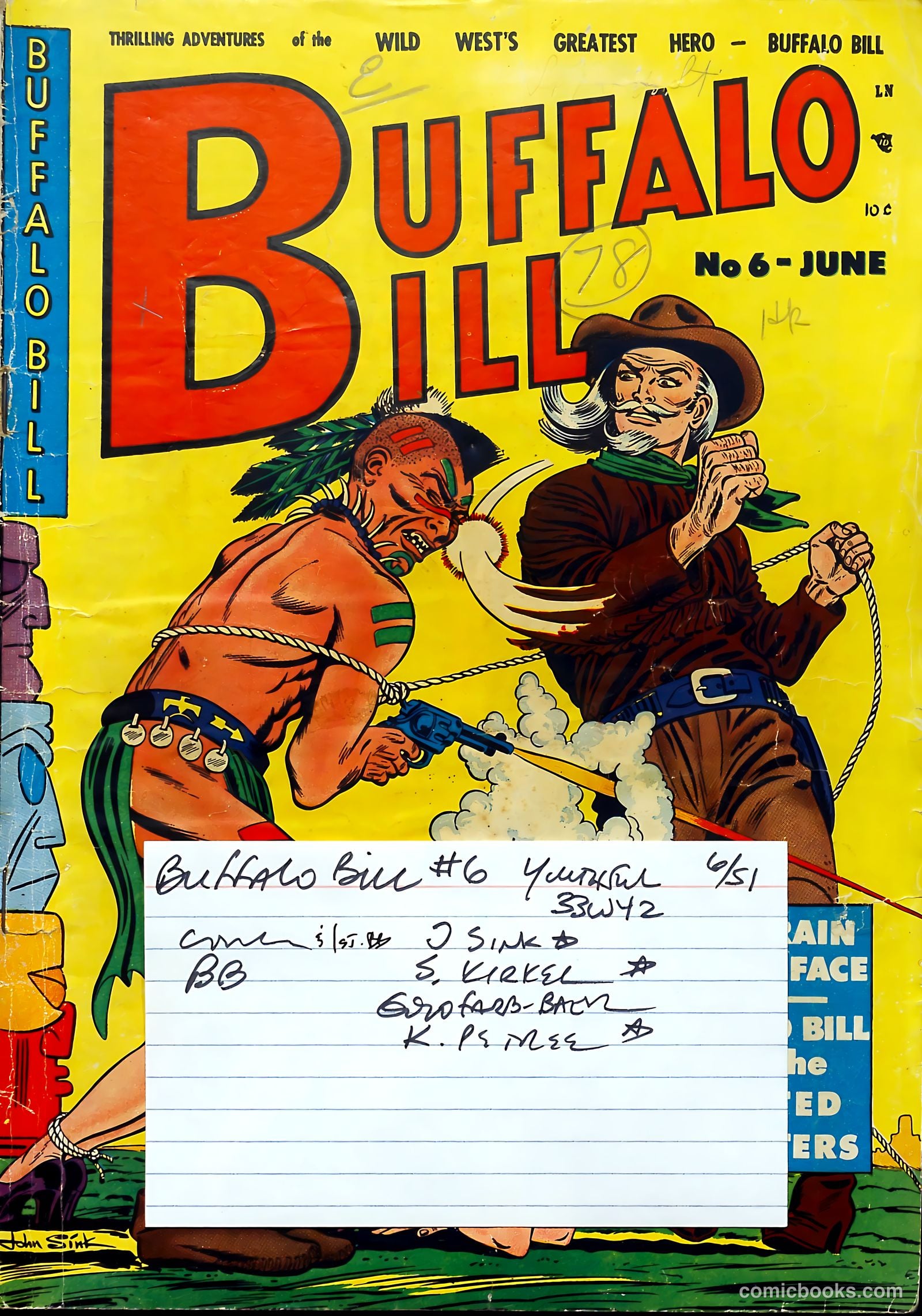 Buffalo Bill #6 — page 37 of 37