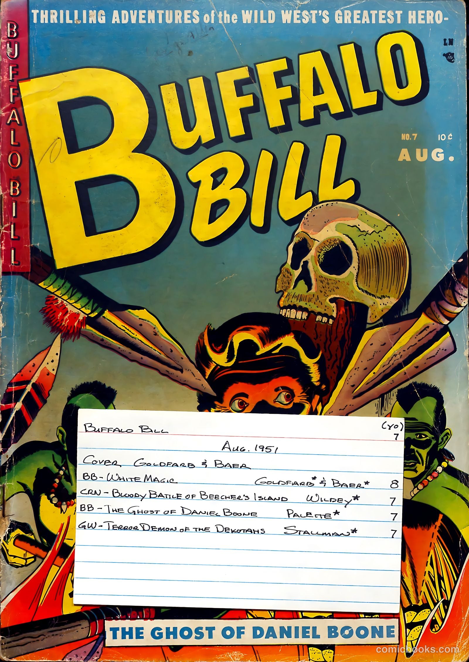 Buffalo Bill #7 — page 37 of 37