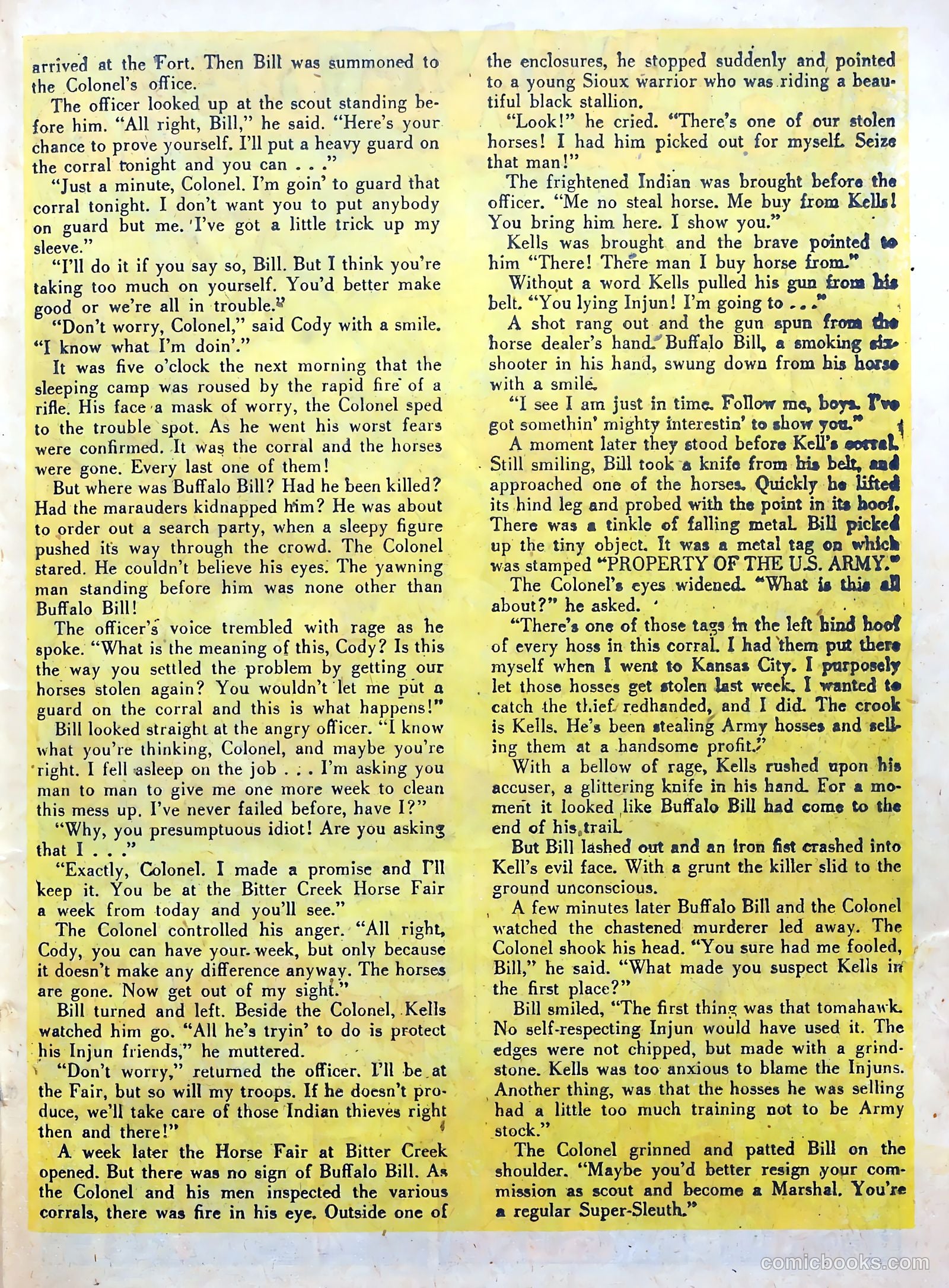 Buffalo Bill #8 — page 19 of 37
