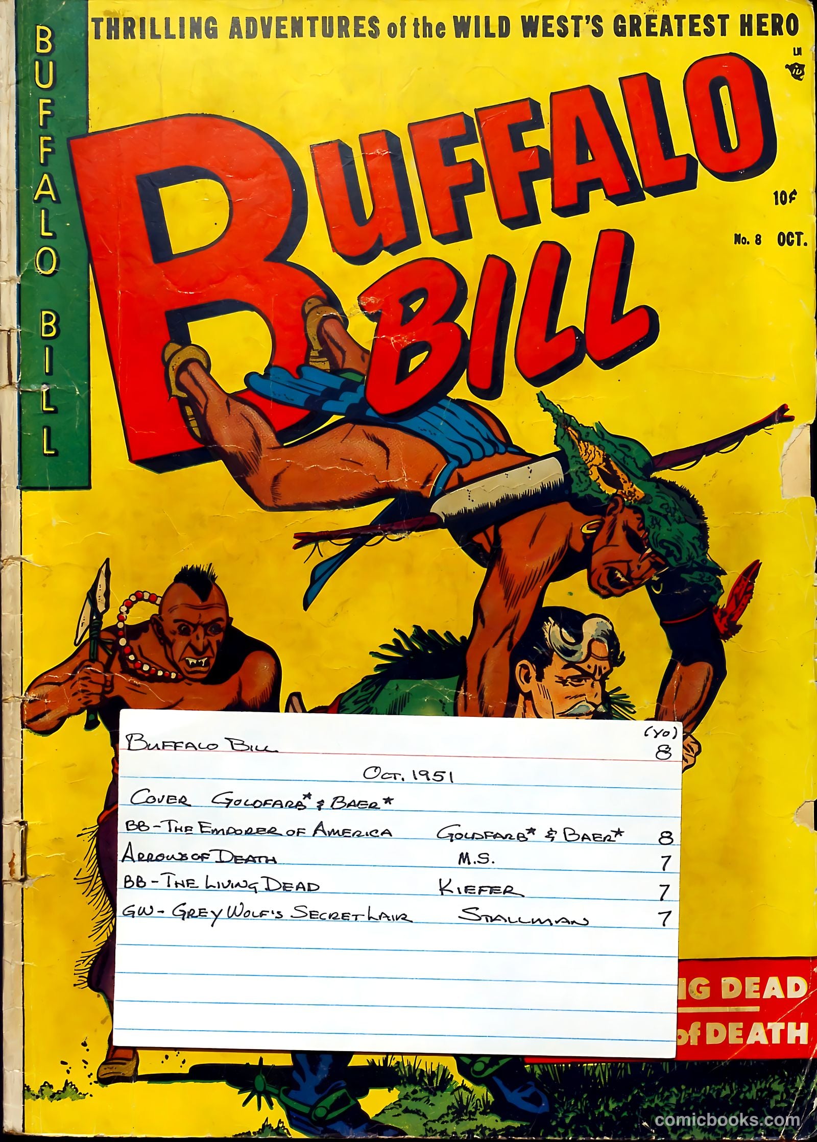 Buffalo Bill #8 — page 37 of 37