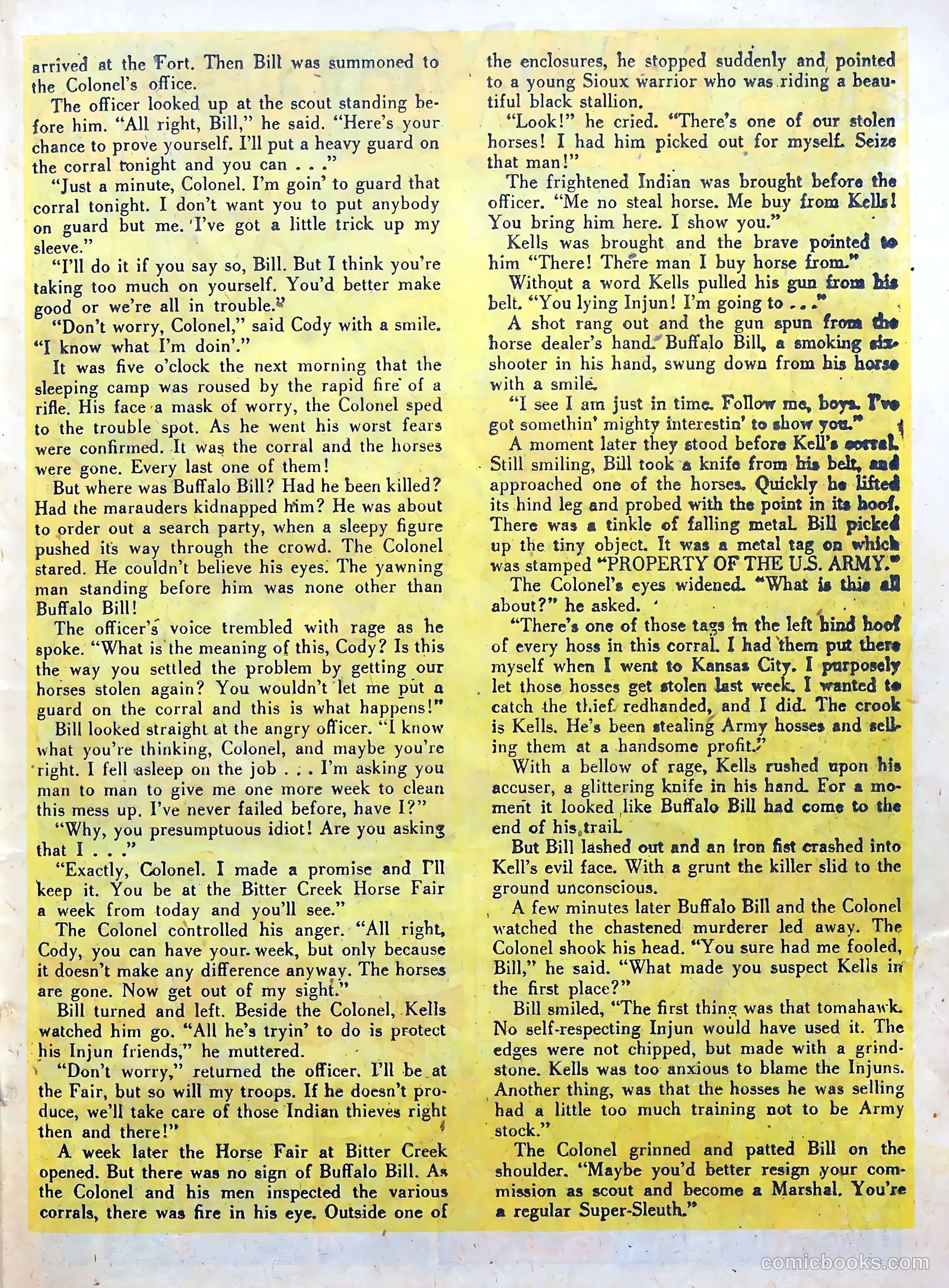 Buffalo Bill #8 — page 19 of 36