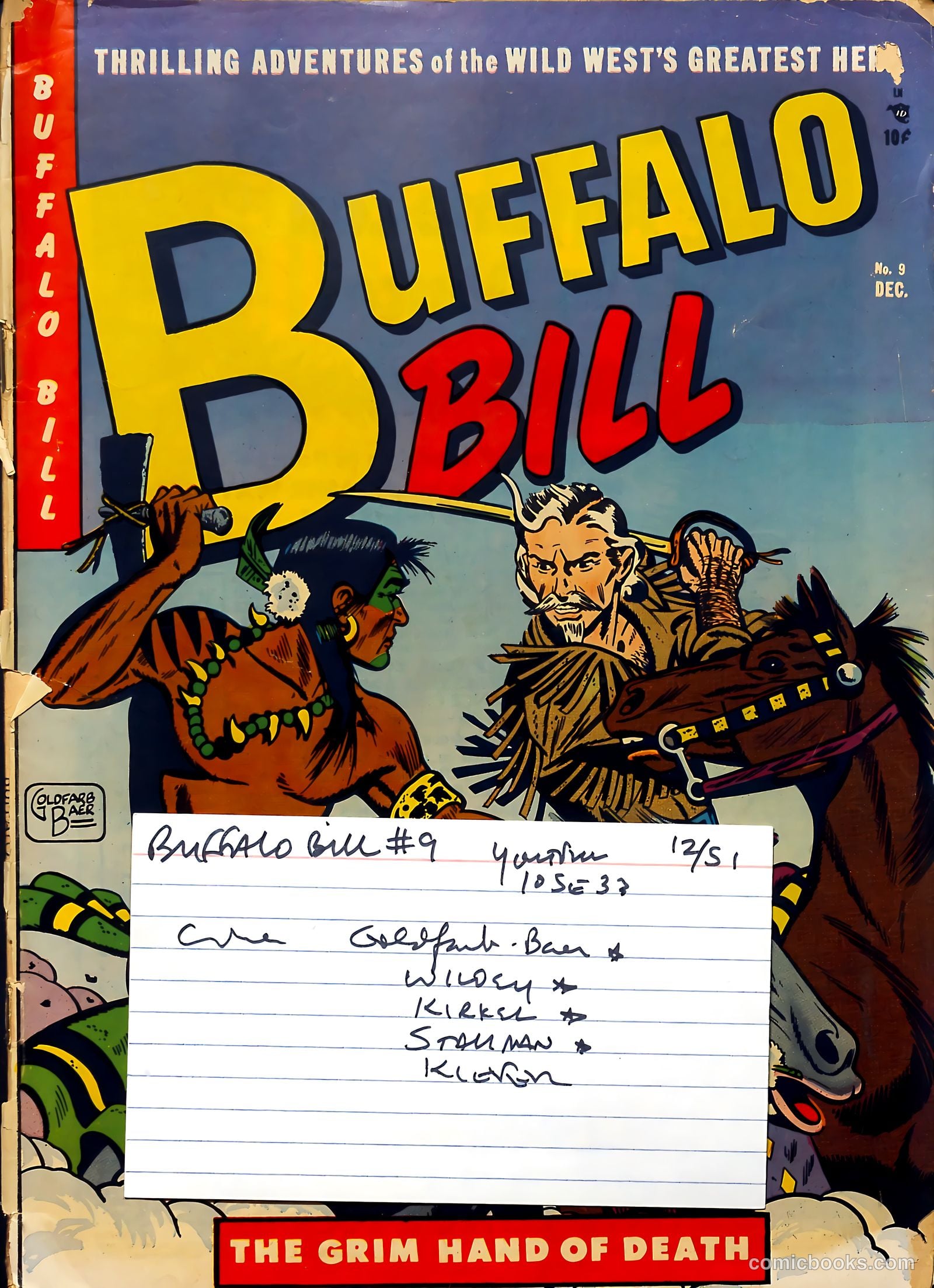 Buffalo Bill #9 — page 37 of 37
