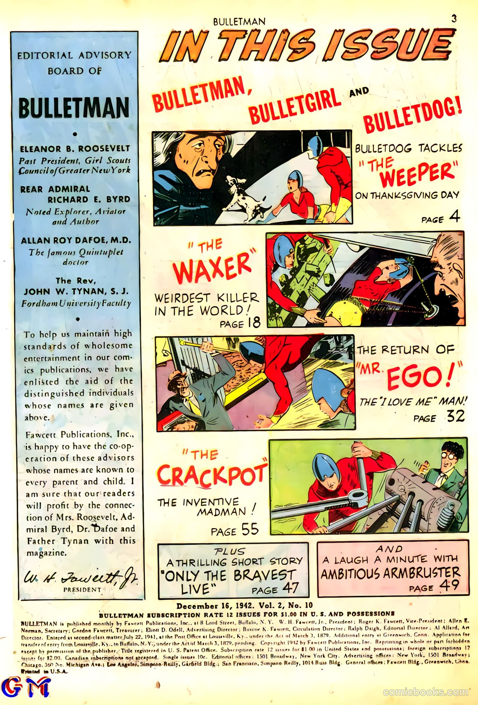 Bulletman #10 — page 3 of 68