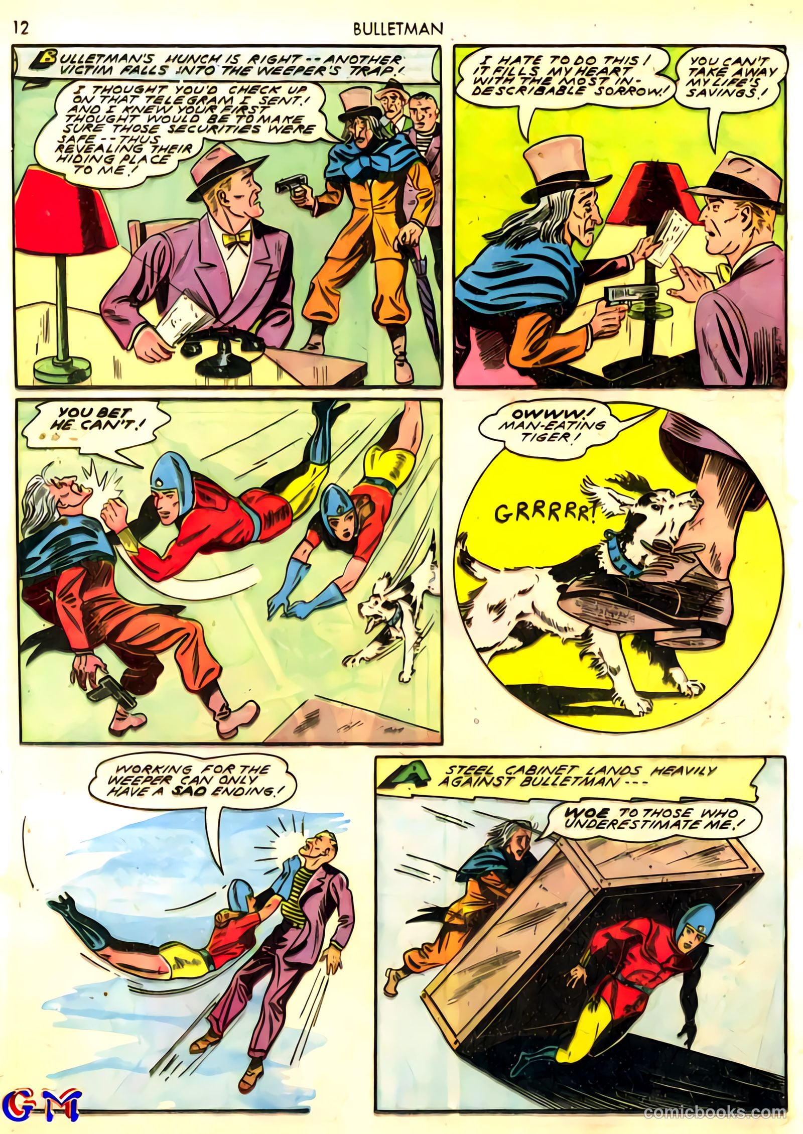 Bulletman #10 — page 12 of 68