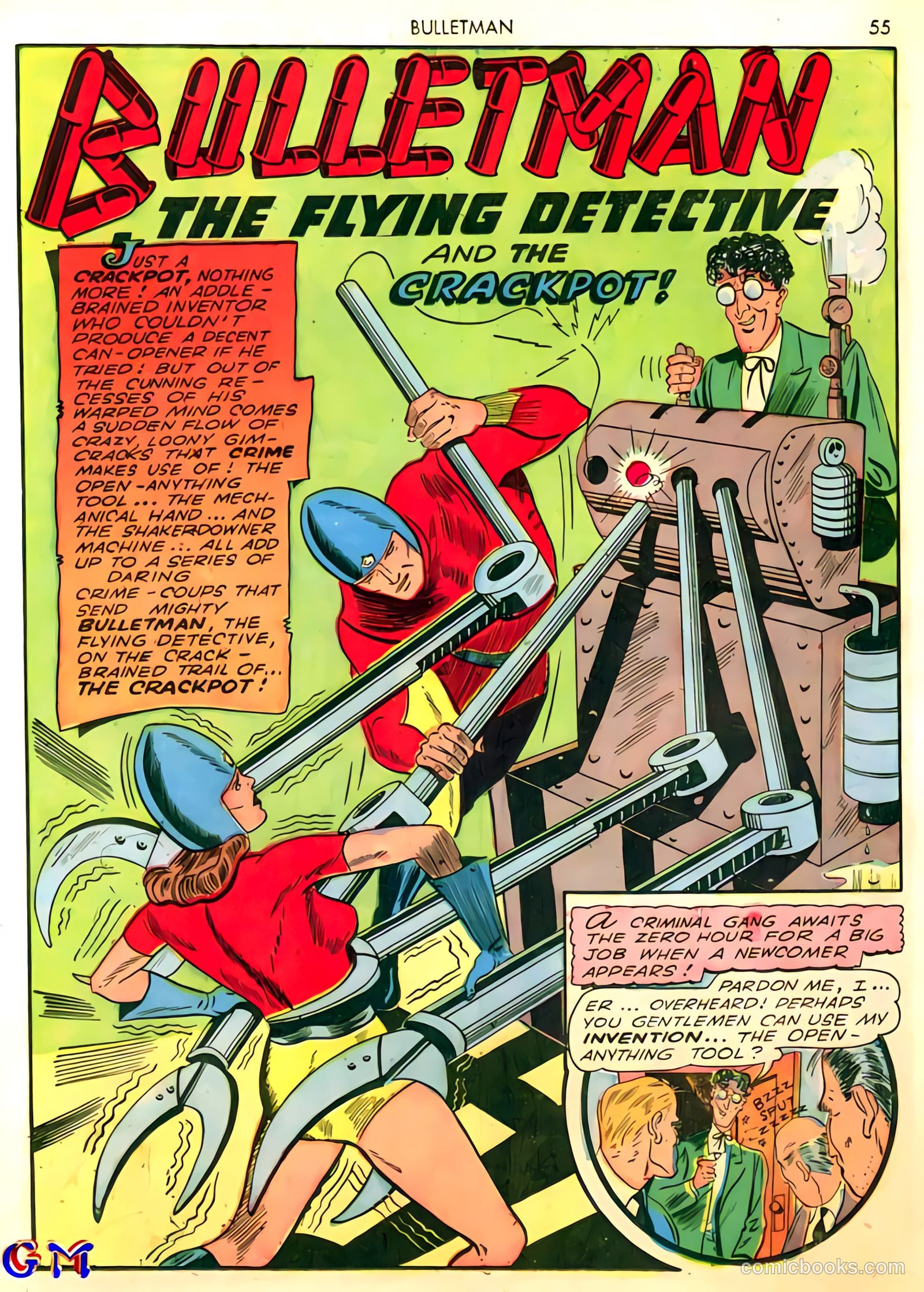 Bulletman #10 — page 55 of 68