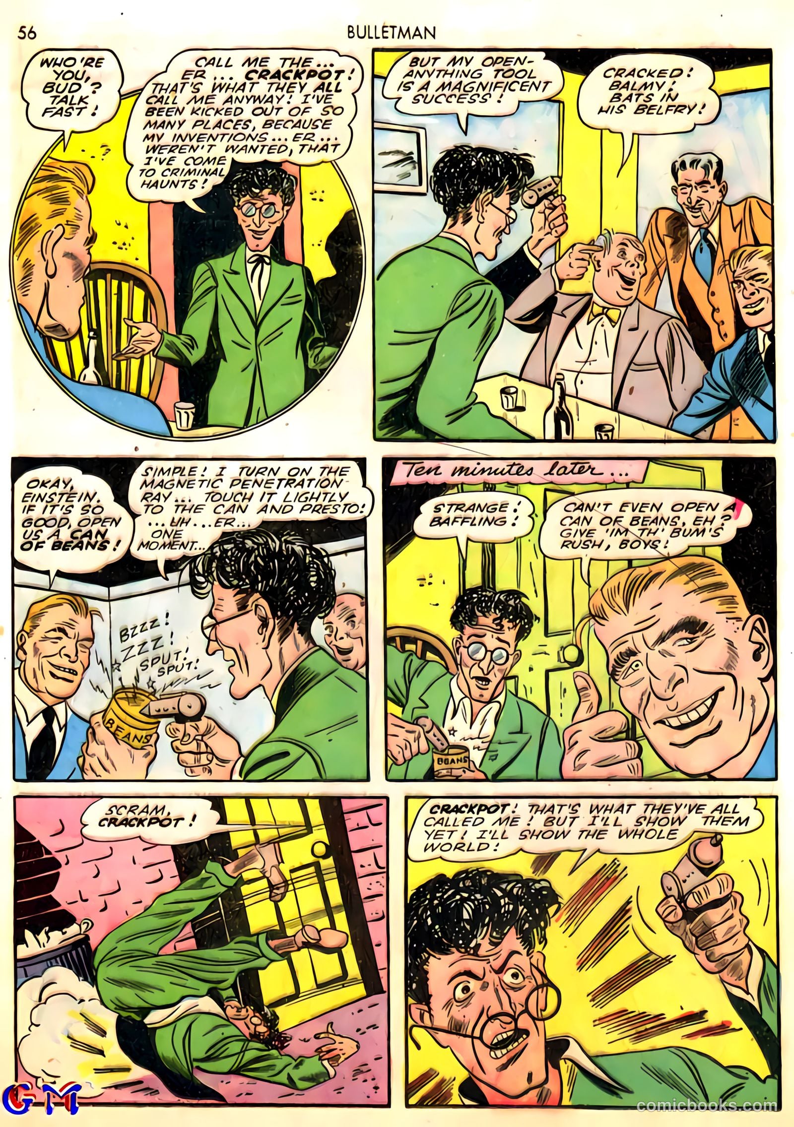 Bulletman #10 — page 56 of 68