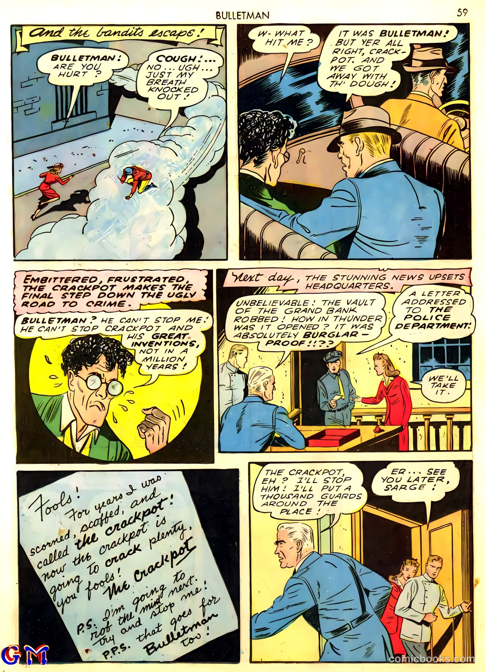 Bulletman #10 — page 59 of 68