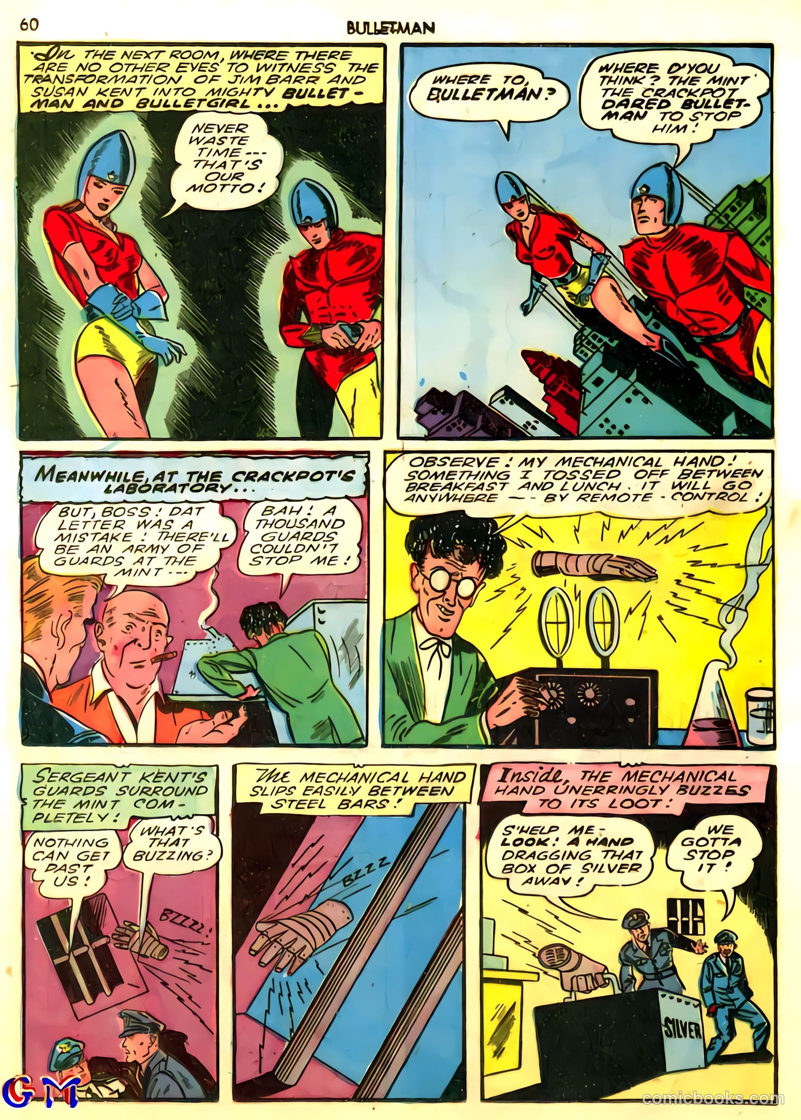 Bulletman #10 — page 60 of 68
