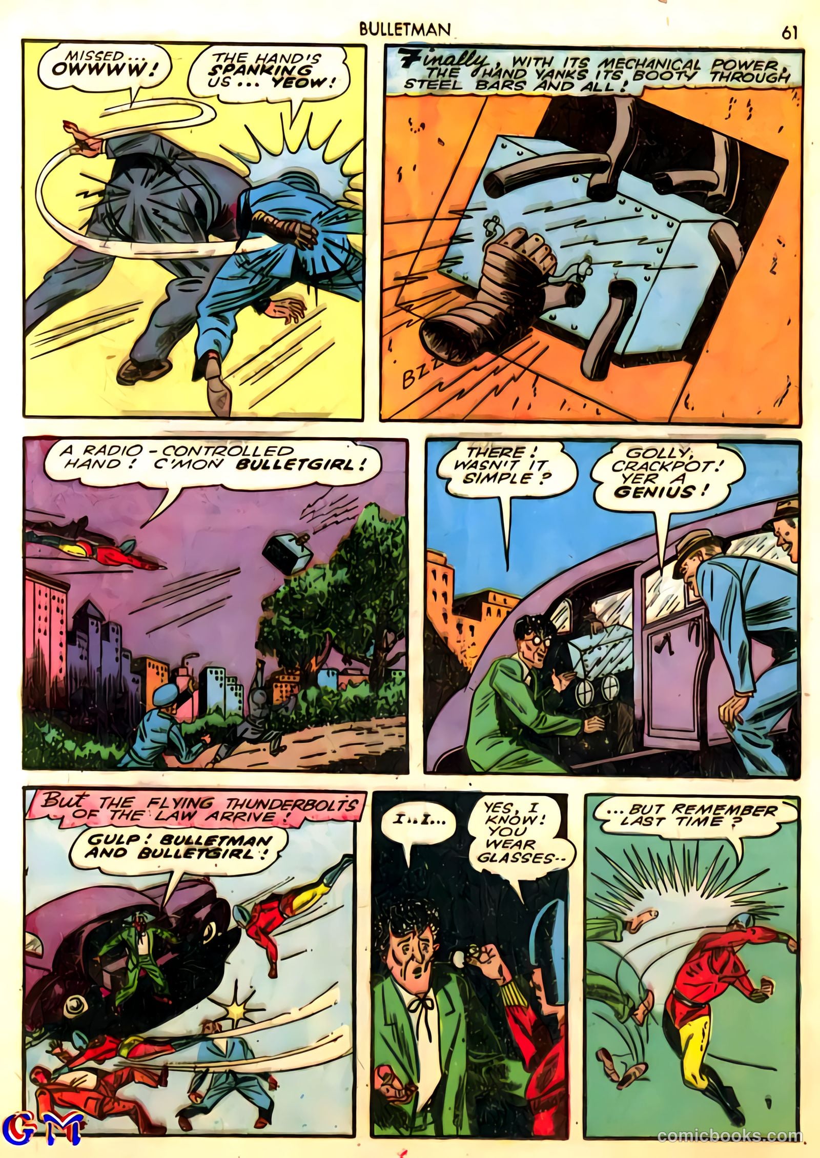 Bulletman #10 — page 61 of 68