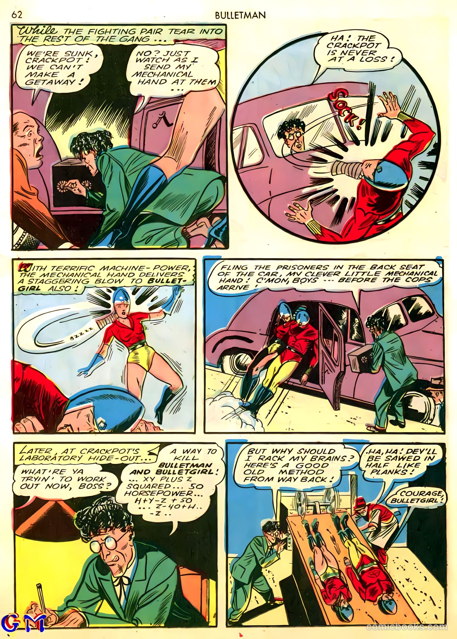 Bulletman #10 — page 62 of 68