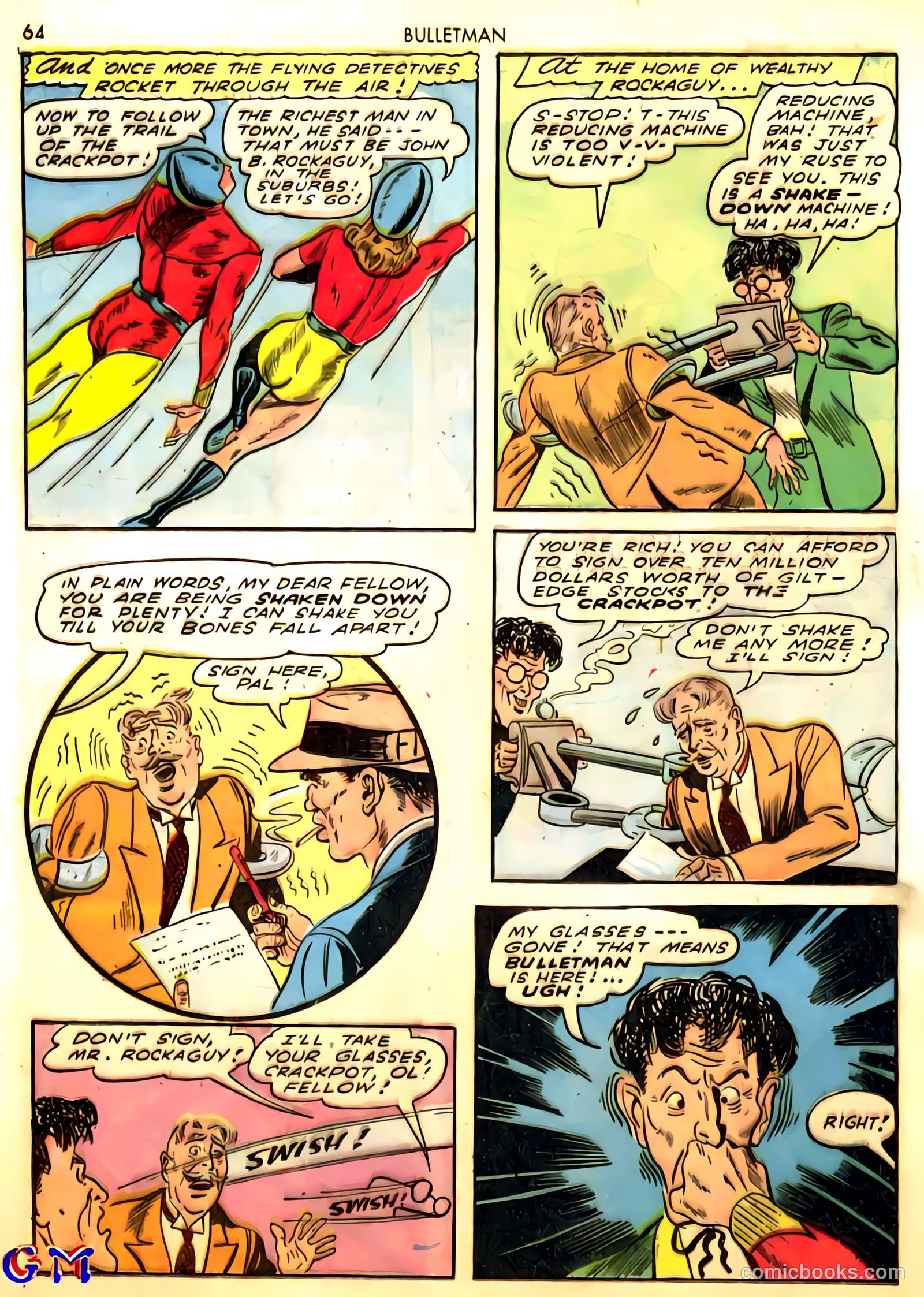 Bulletman #10 — page 64 of 68