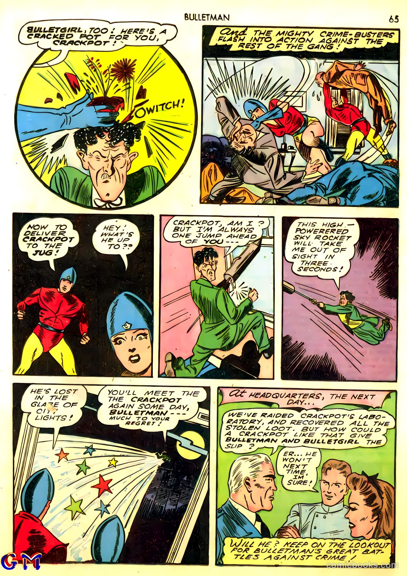 Bulletman #10 — page 65 of 68