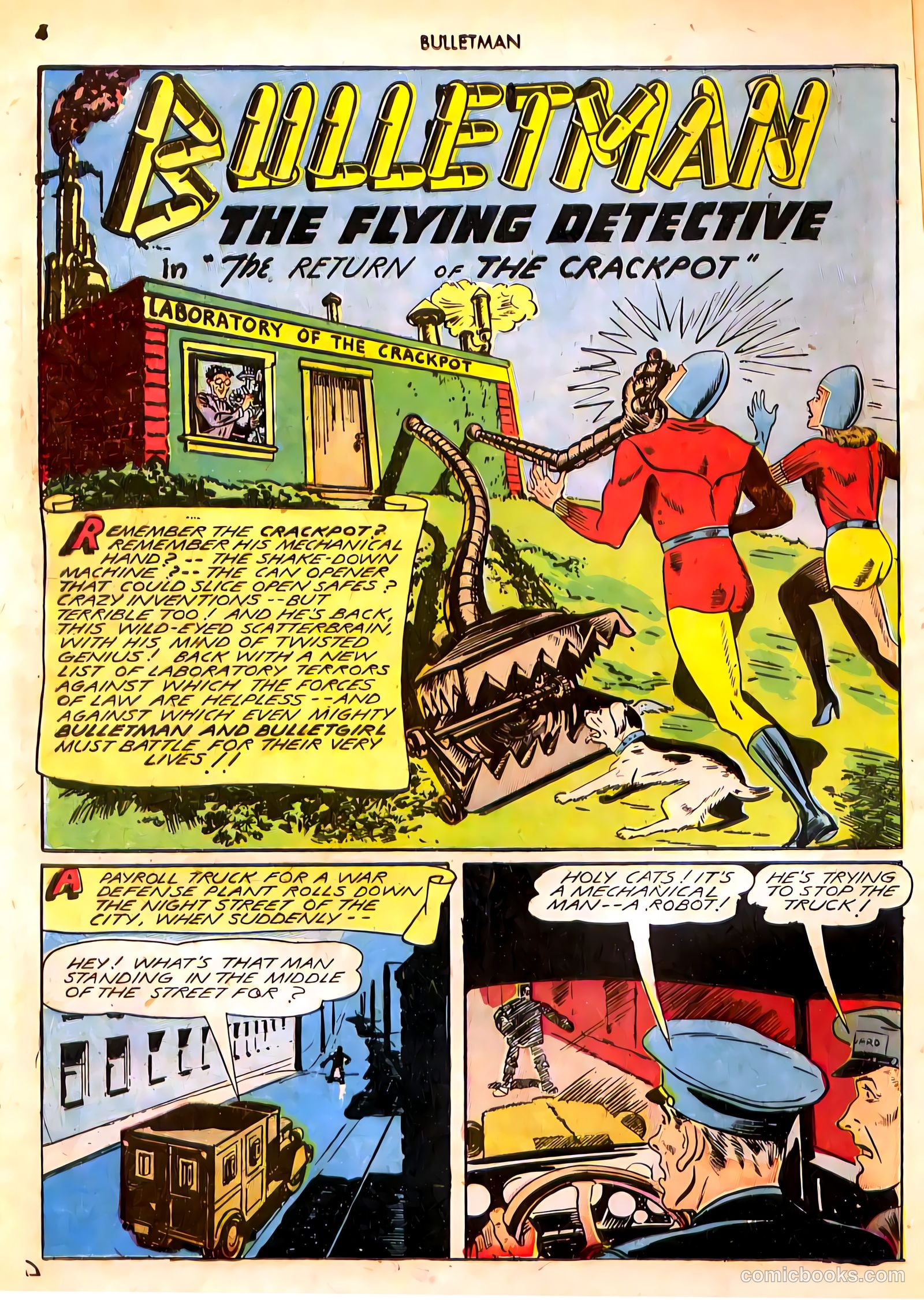 Bulletman #12 — page 4 of 68