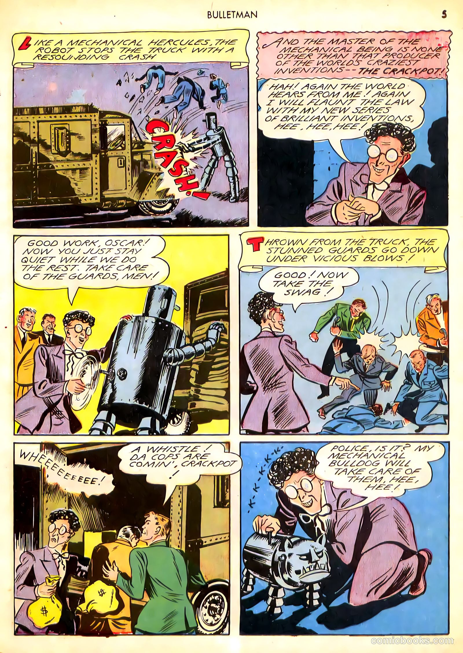 Bulletman #12 — page 5 of 68