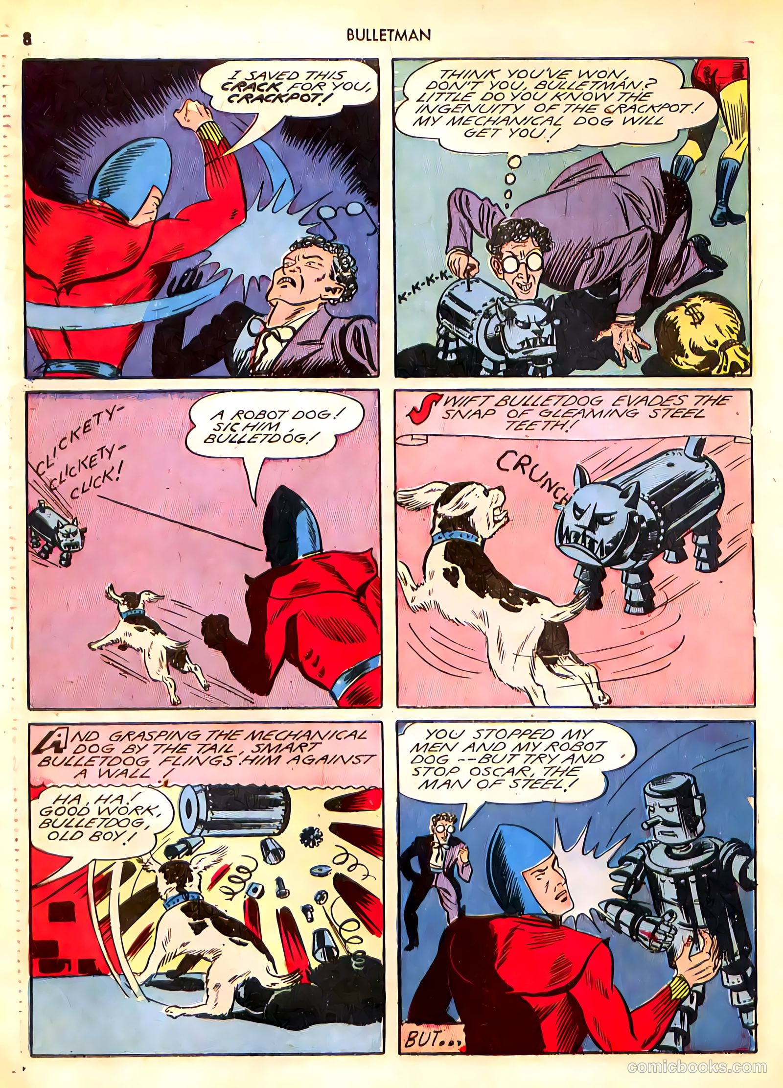 Bulletman #12 — page 8 of 68