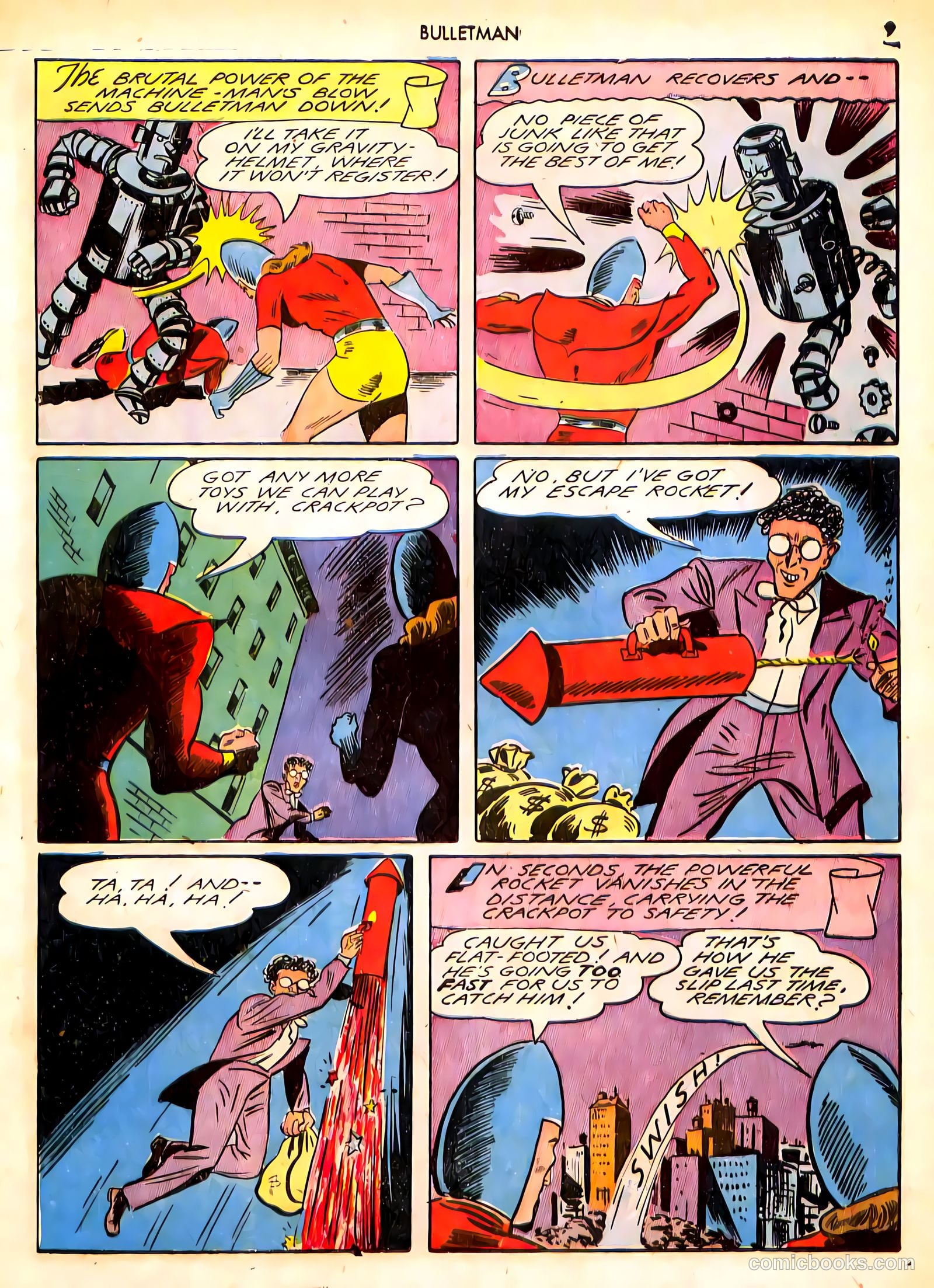 Bulletman #12 — page 9 of 68