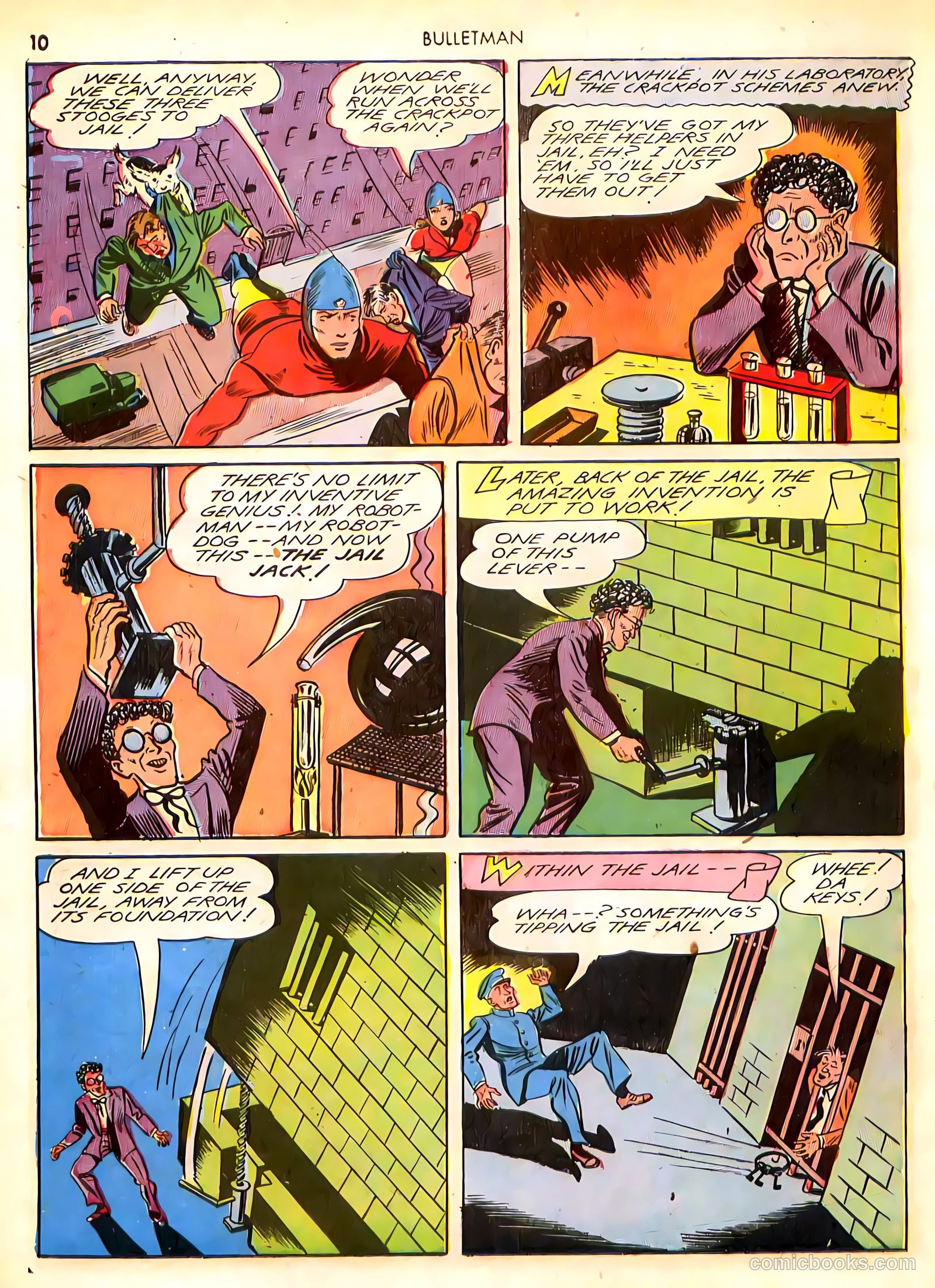 Bulletman #12 — page 10 of 68
