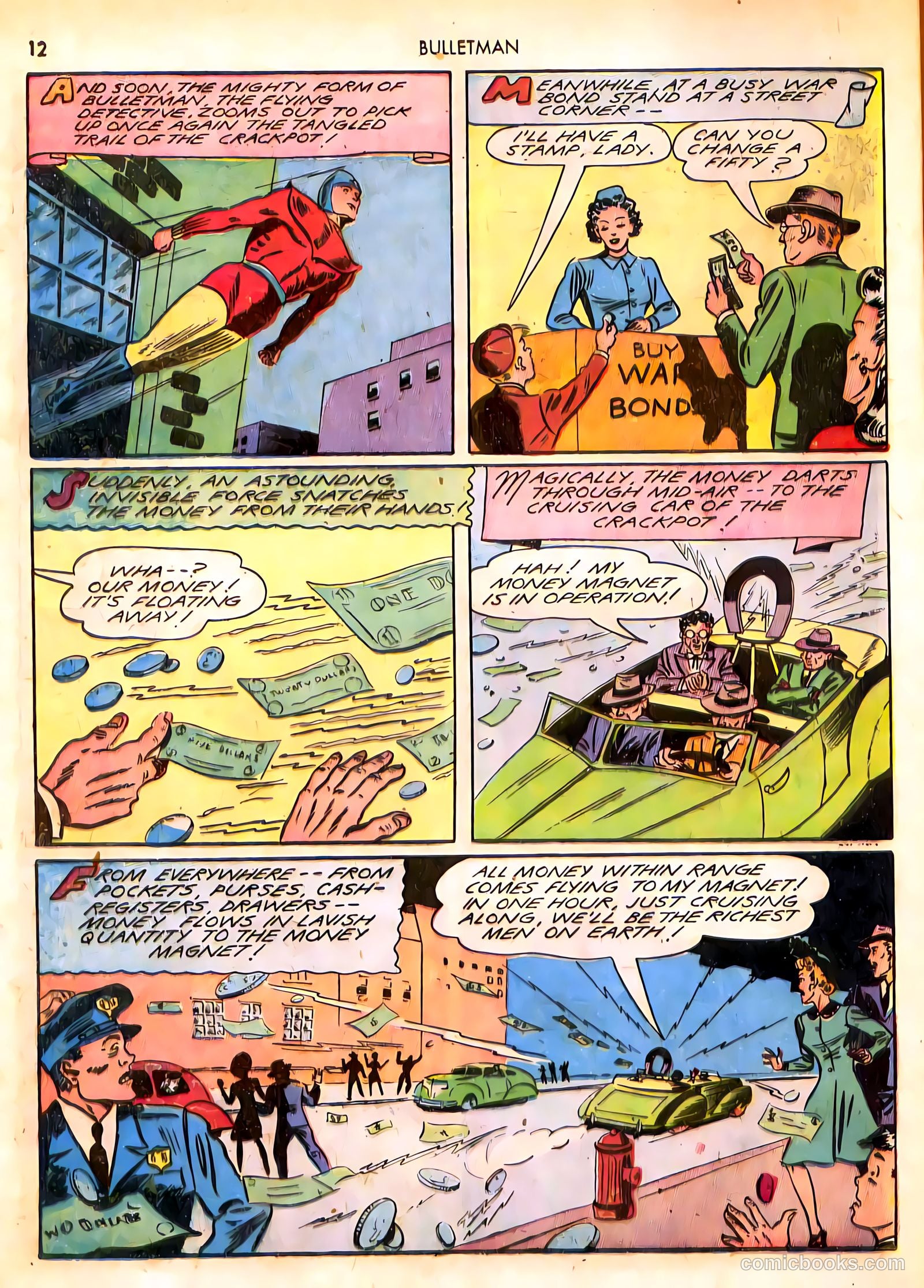 Bulletman #12 — page 12 of 68