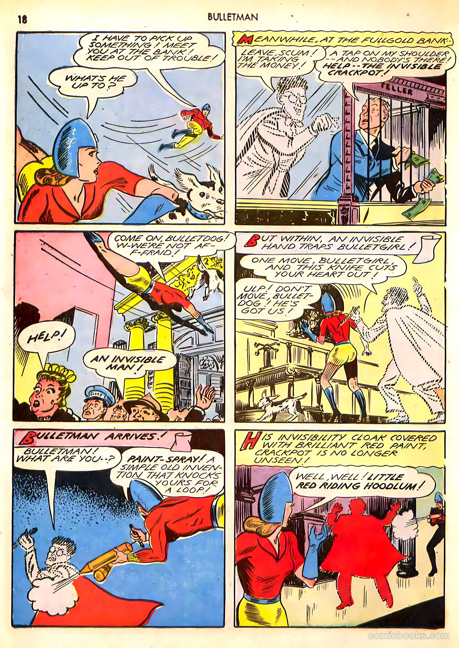 Bulletman #12 — page 18 of 68