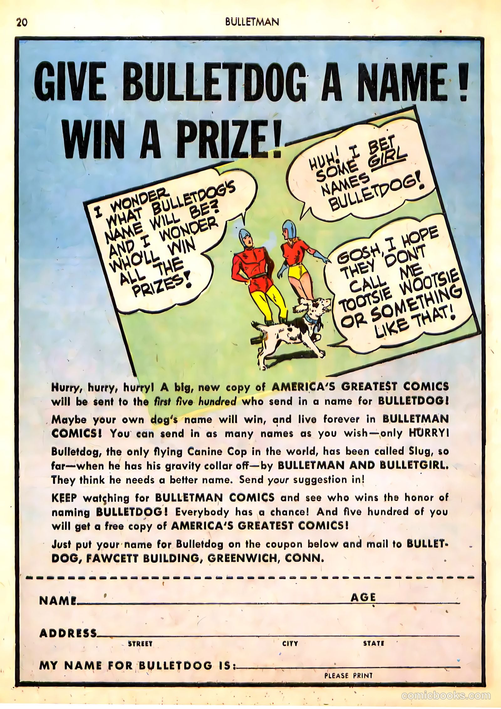 Bulletman #12 — page 20 of 68