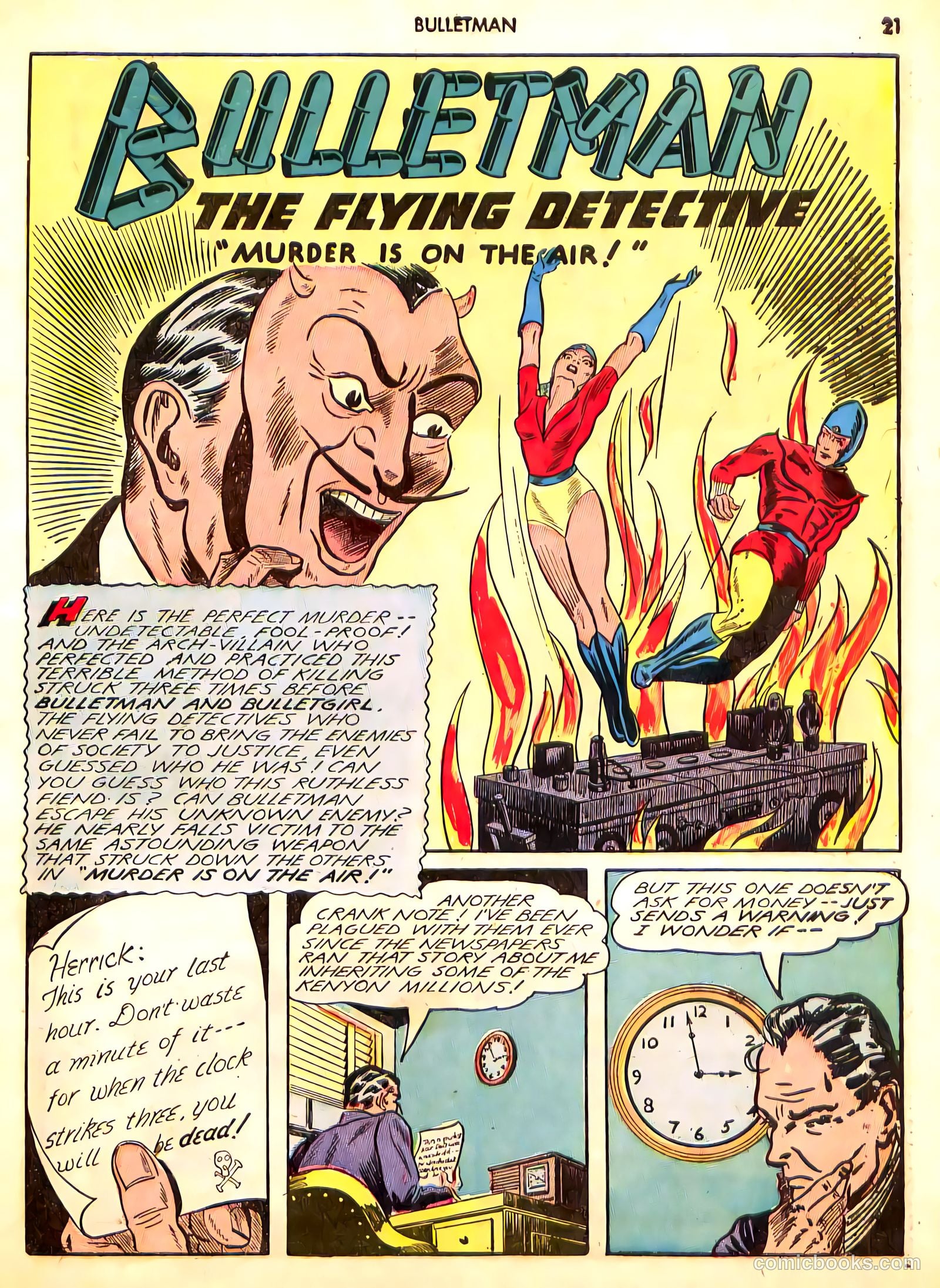 Bulletman #12 — page 21 of 68