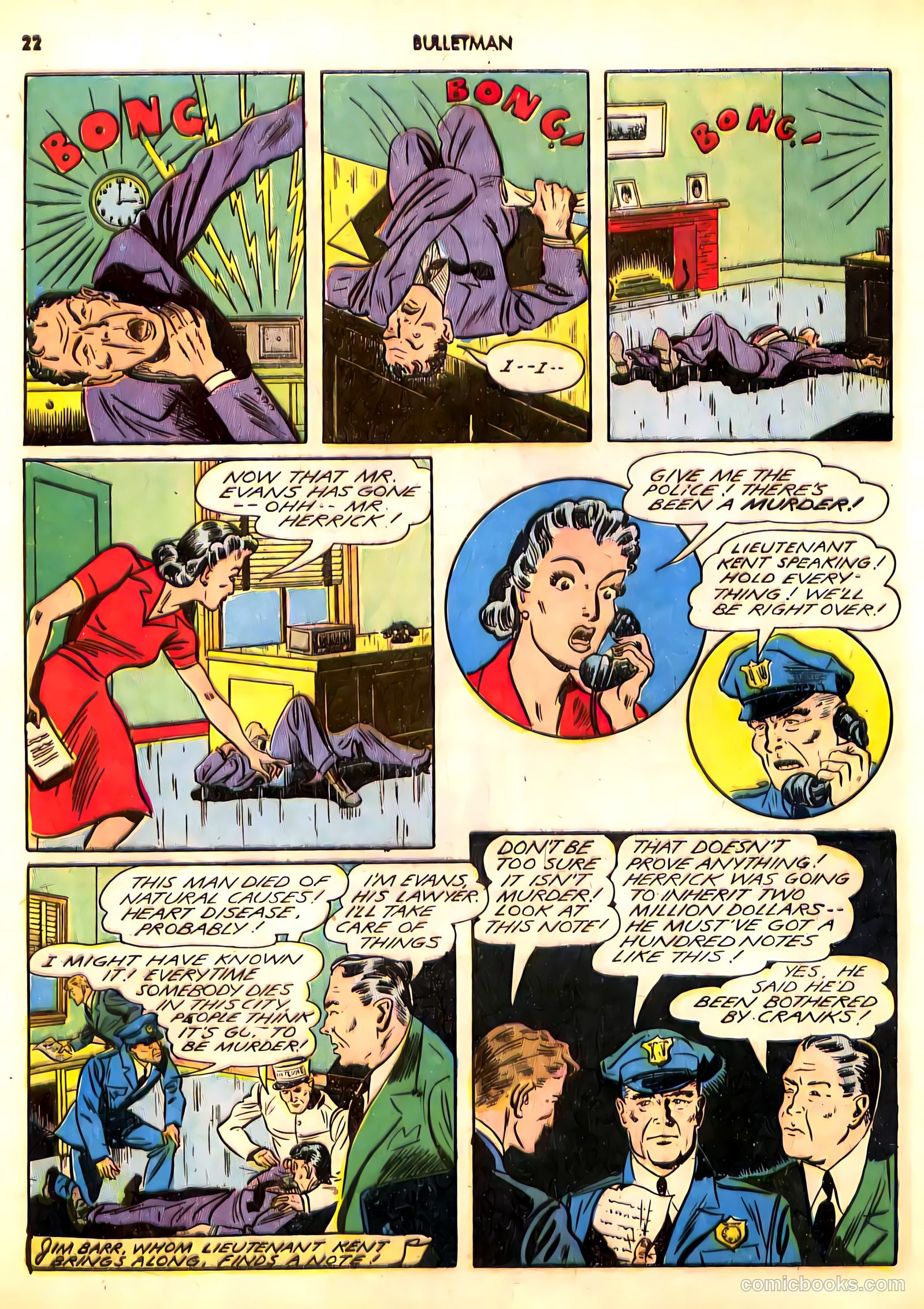 Bulletman #12 — page 22 of 68