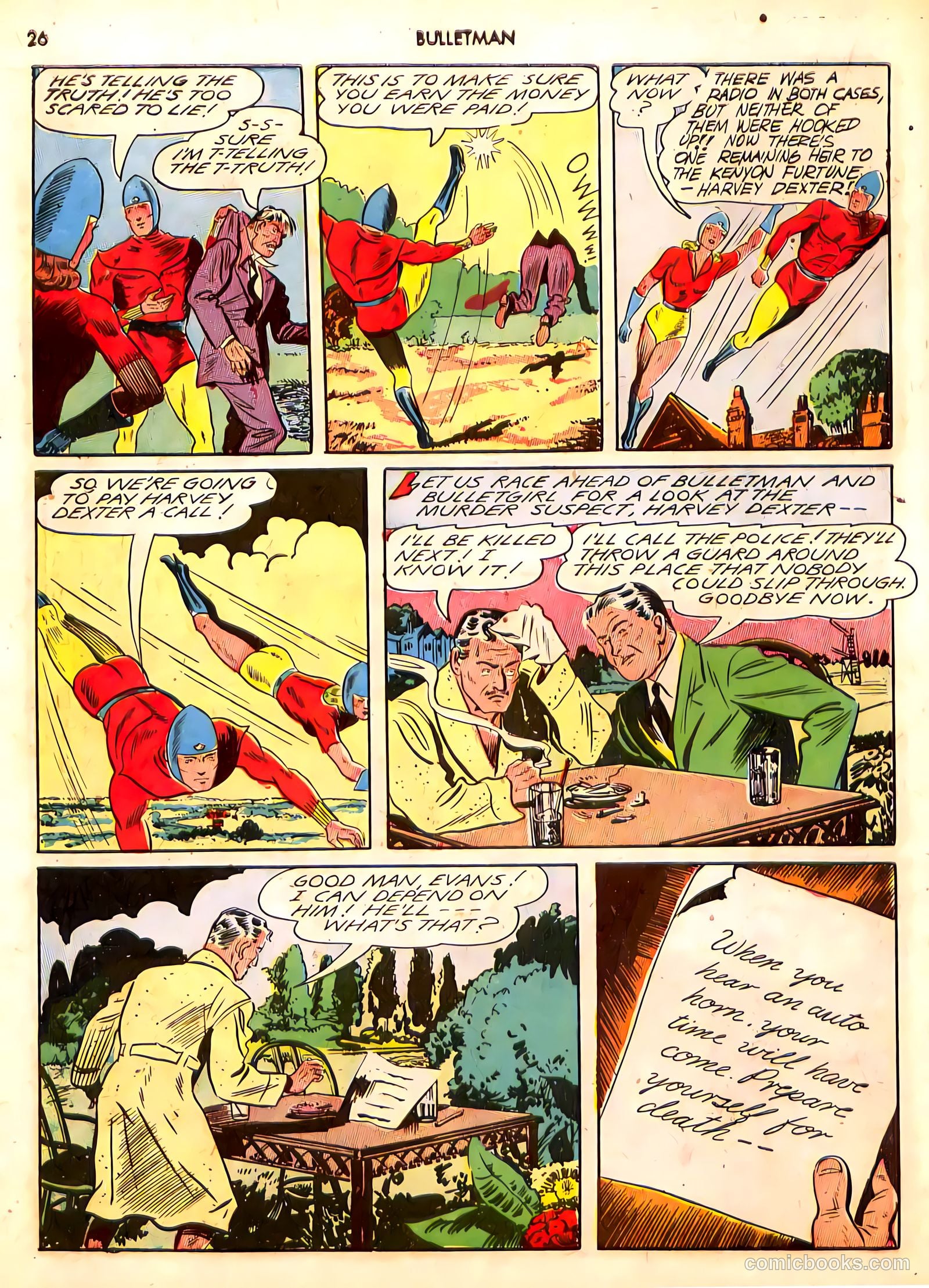 Bulletman #12 — page 26 of 68