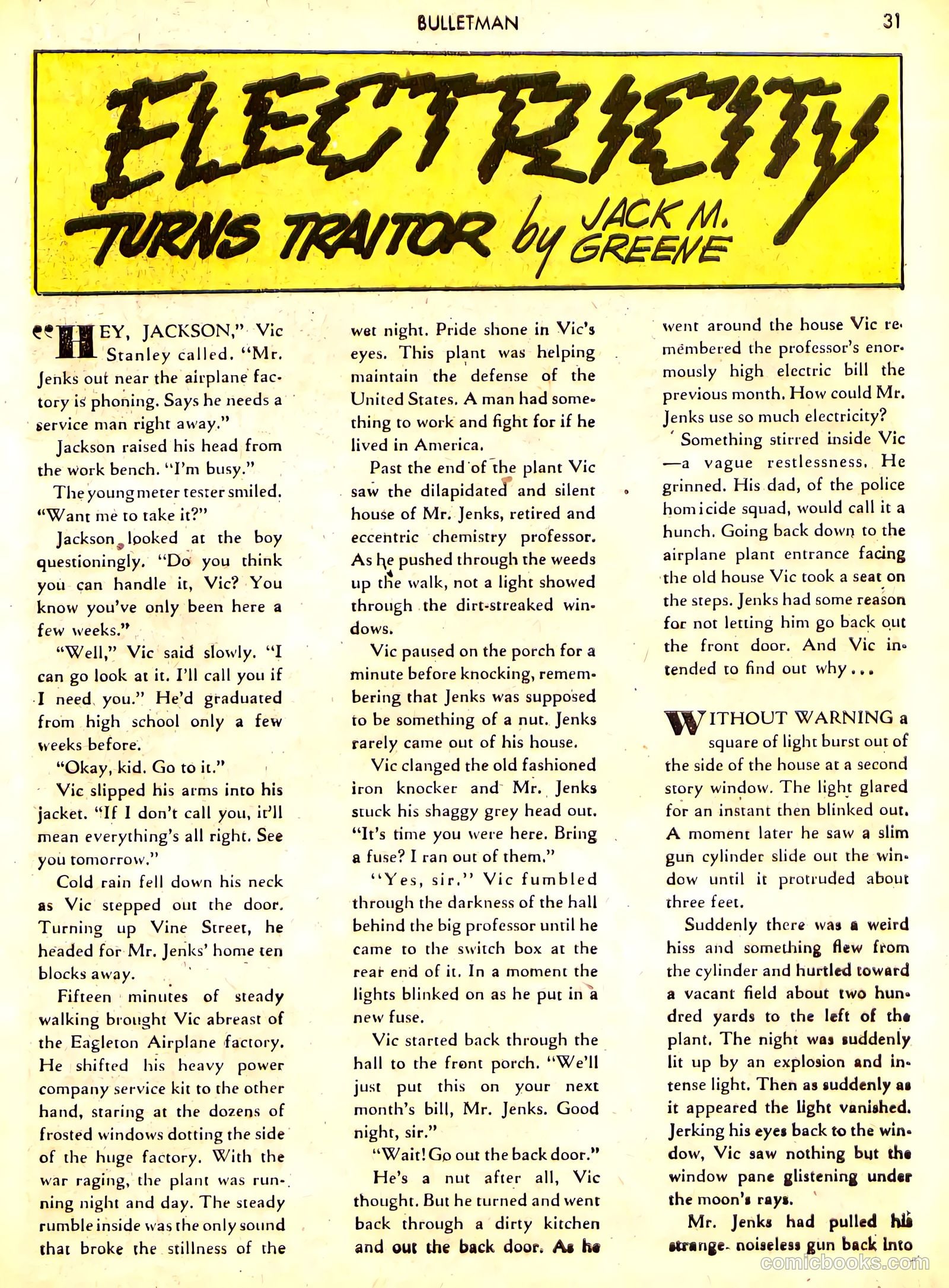 Bulletman #12 — page 31 of 68
