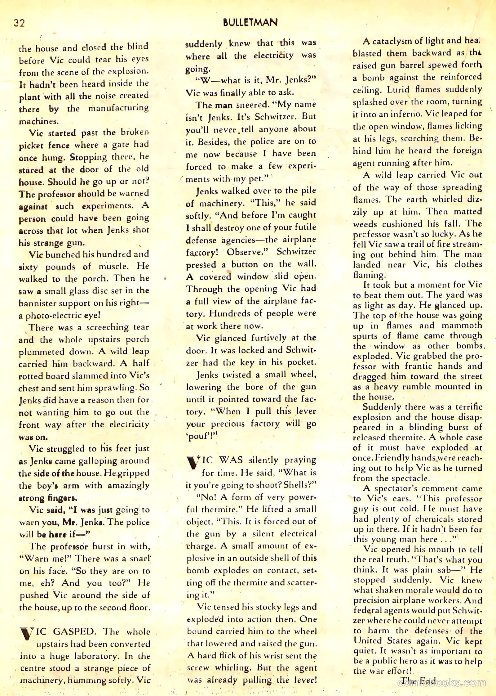 Bulletman #12 — page 32 of 68