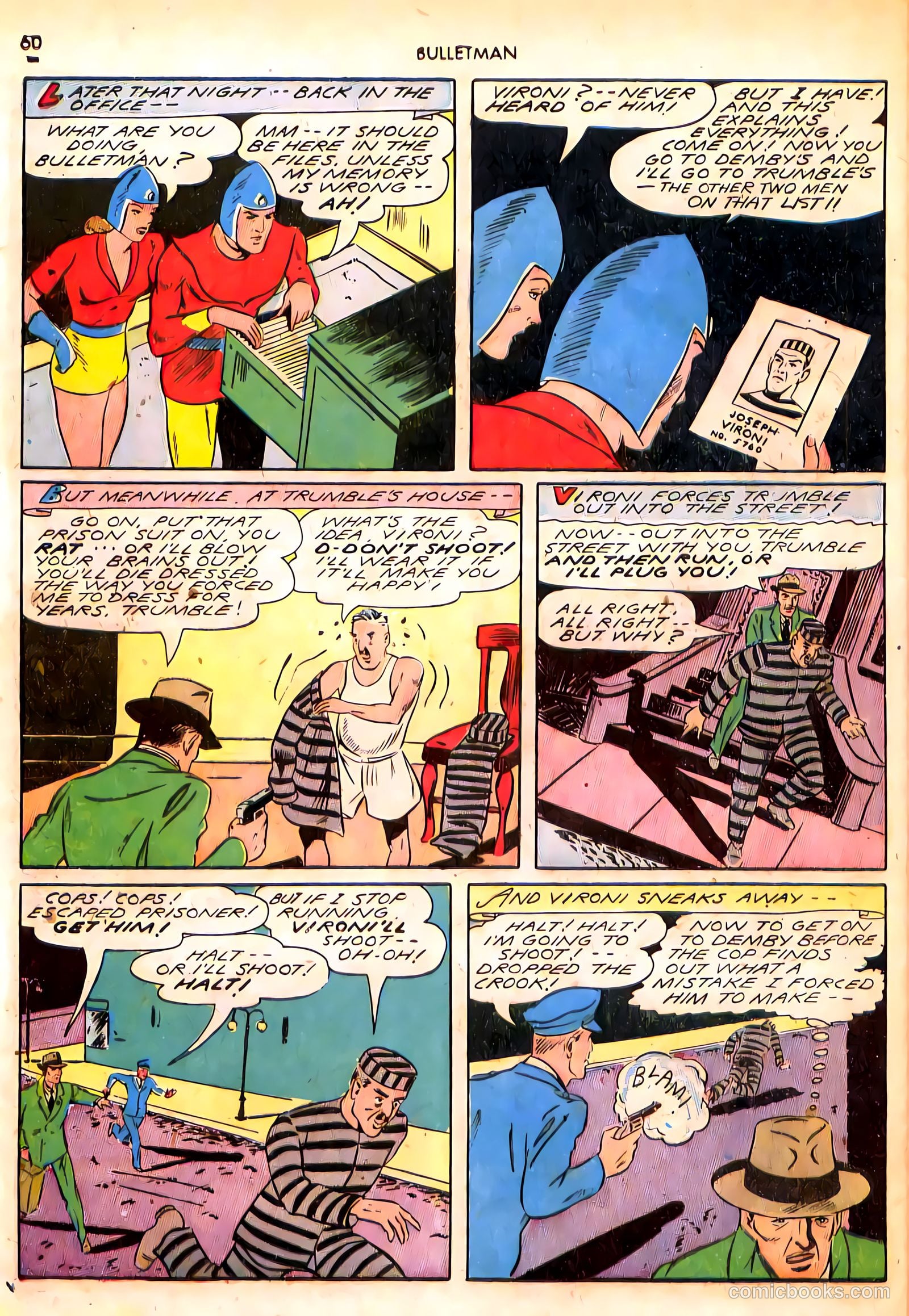 Bulletman #12 — page 60 of 68