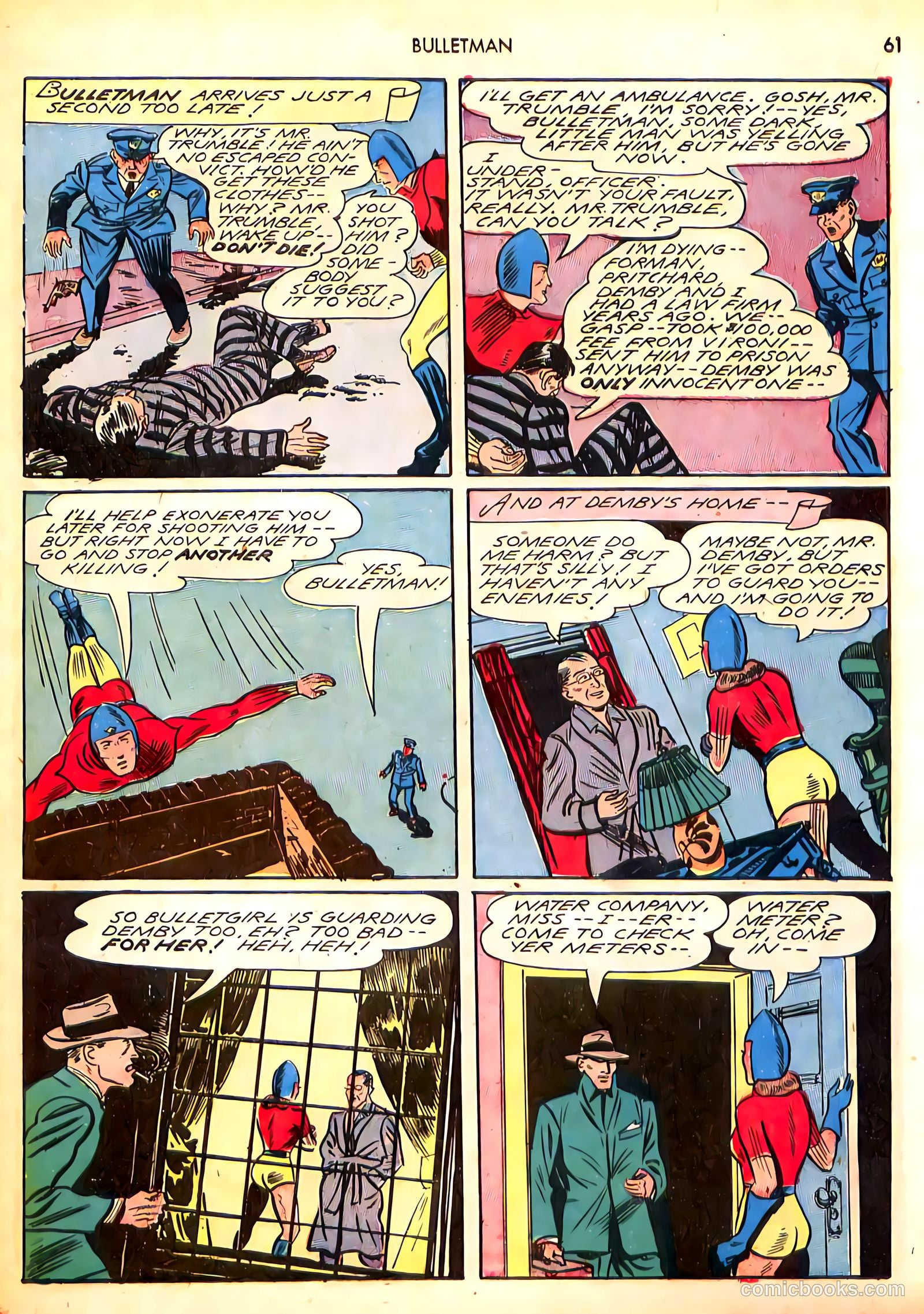 Bulletman #12 — page 61 of 68