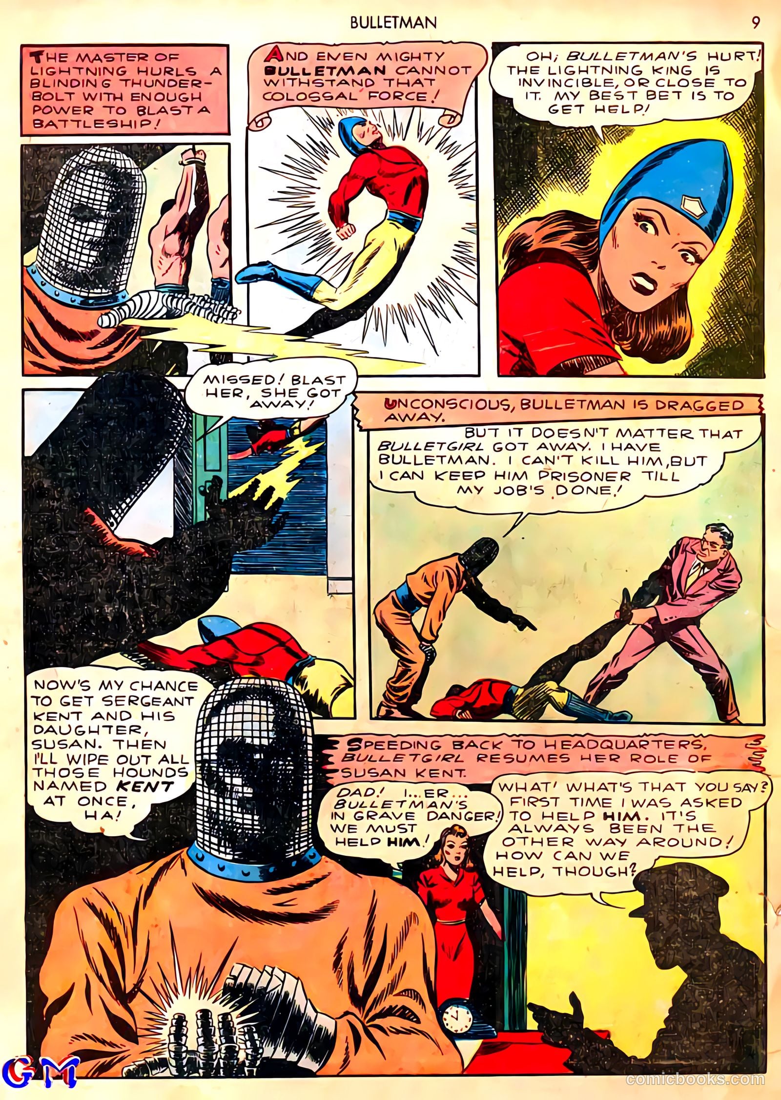 Bulletman #3 — page 12 of 69