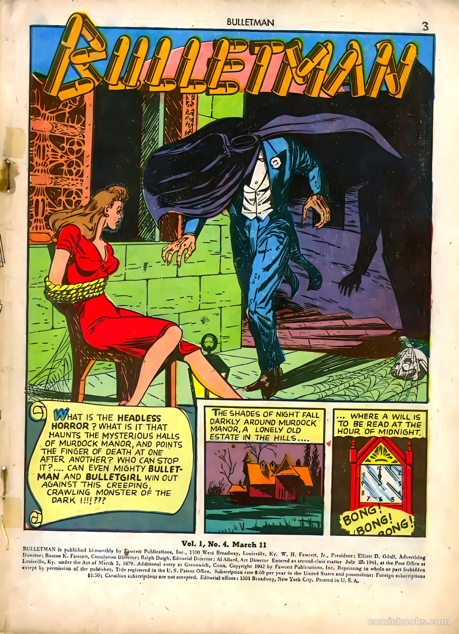 Bulletman #4 — page 3 of 68