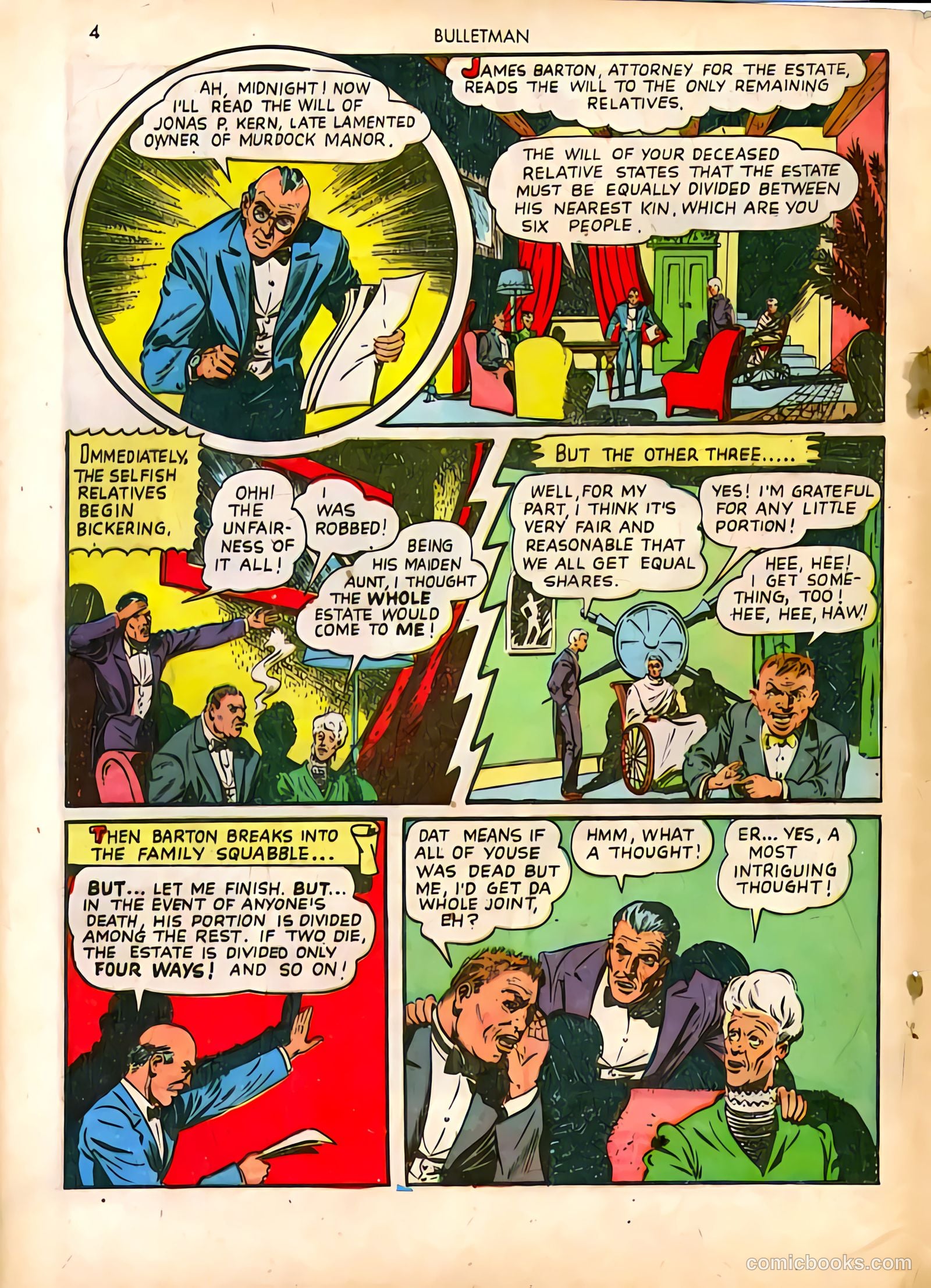 Bulletman #4 — page 4 of 68