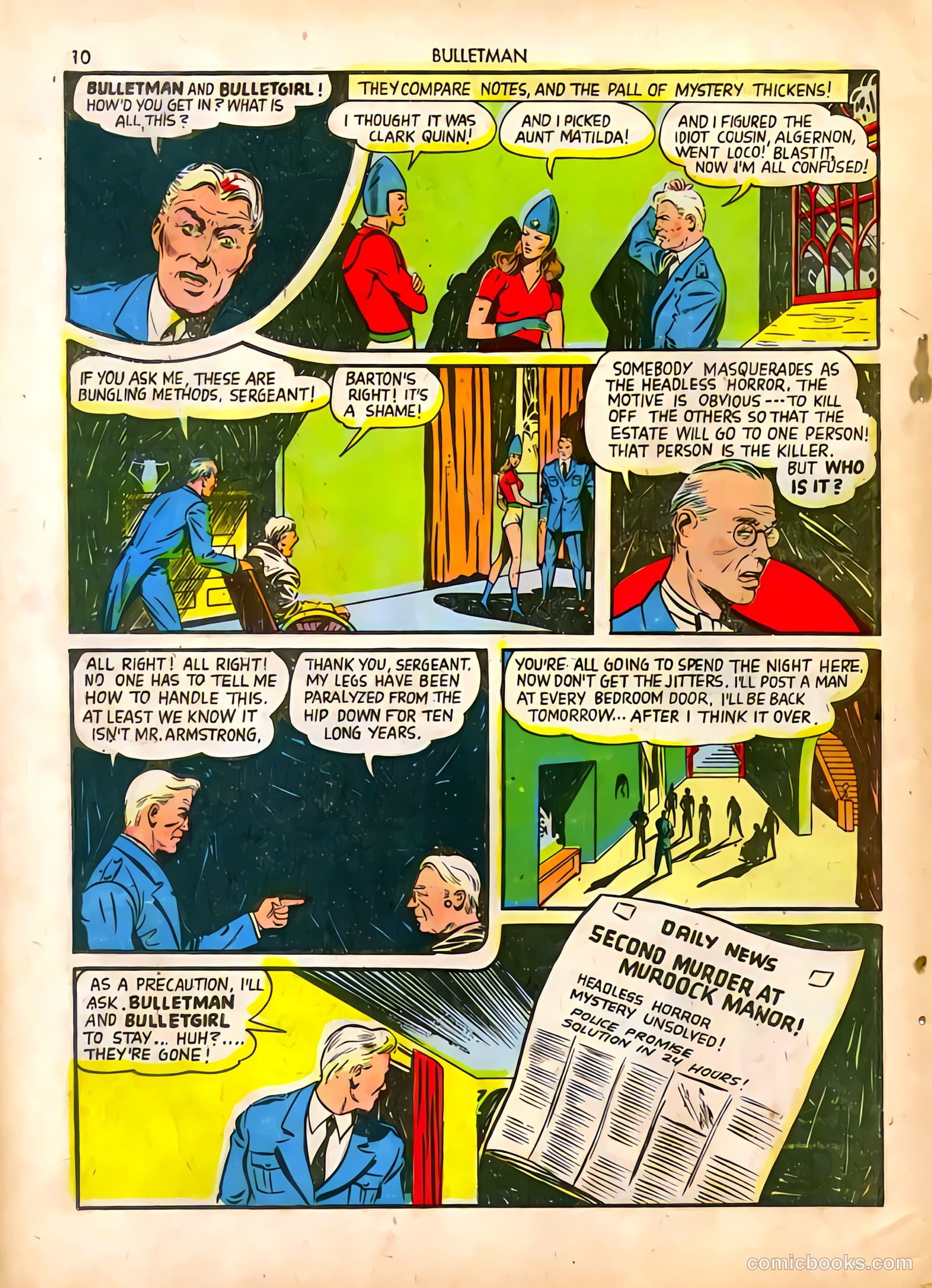 Bulletman #4 — page 10 of 68