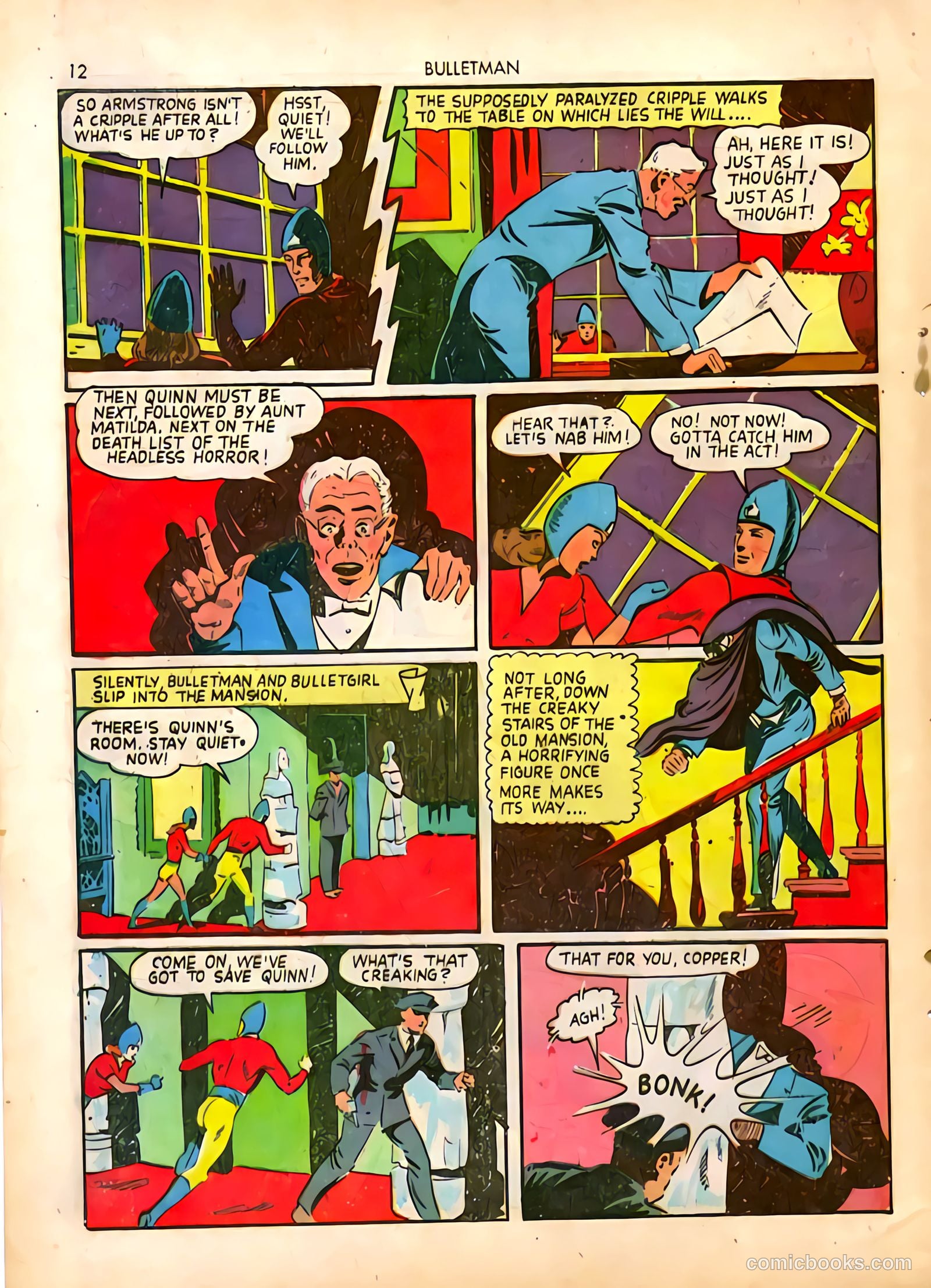 Bulletman #4 — page 12 of 68