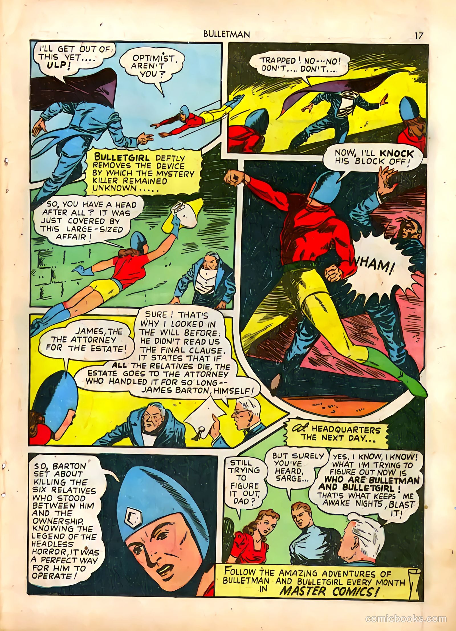 Bulletman #4 — page 17 of 68