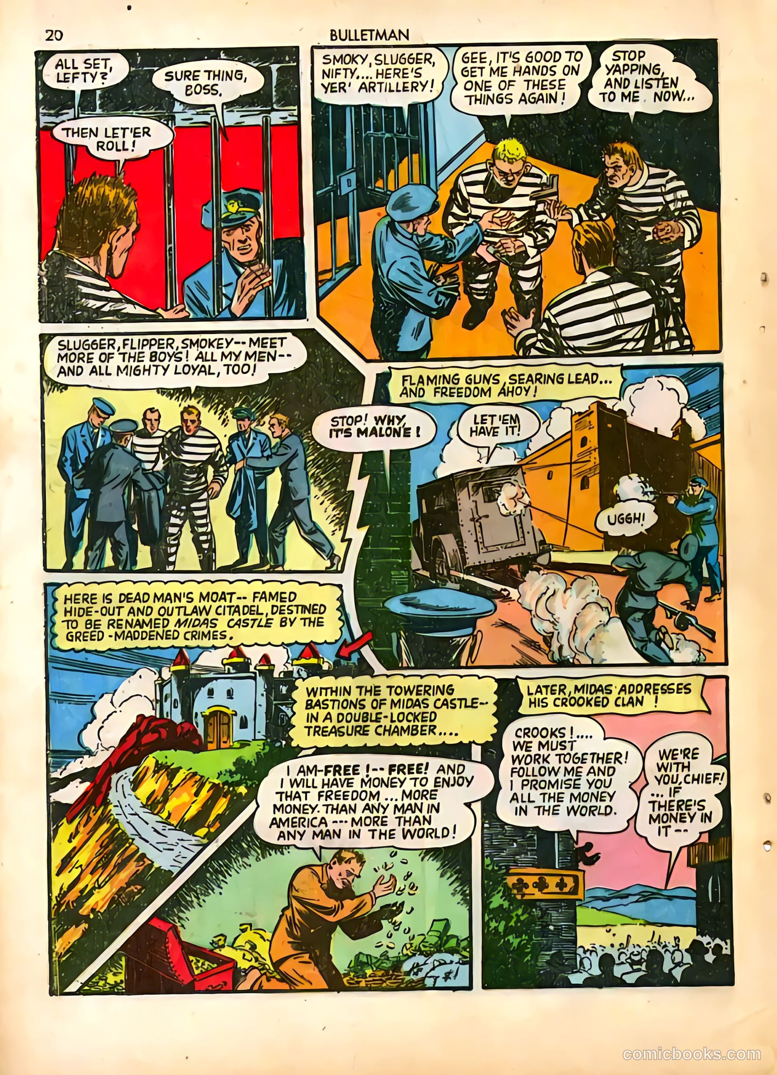 Bulletman #4 — page 20 of 68