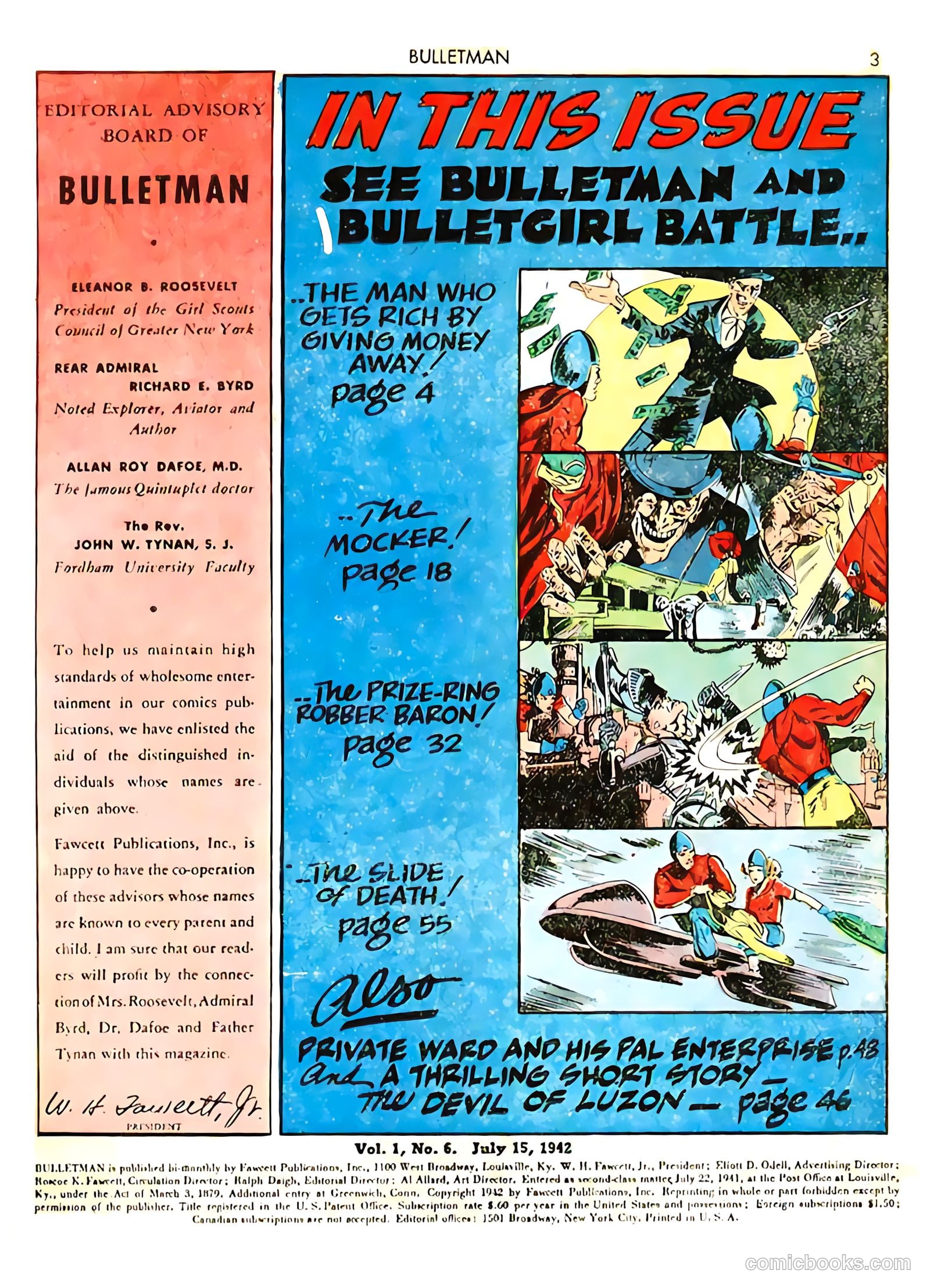 Bulletman #6 — page 3 of 68