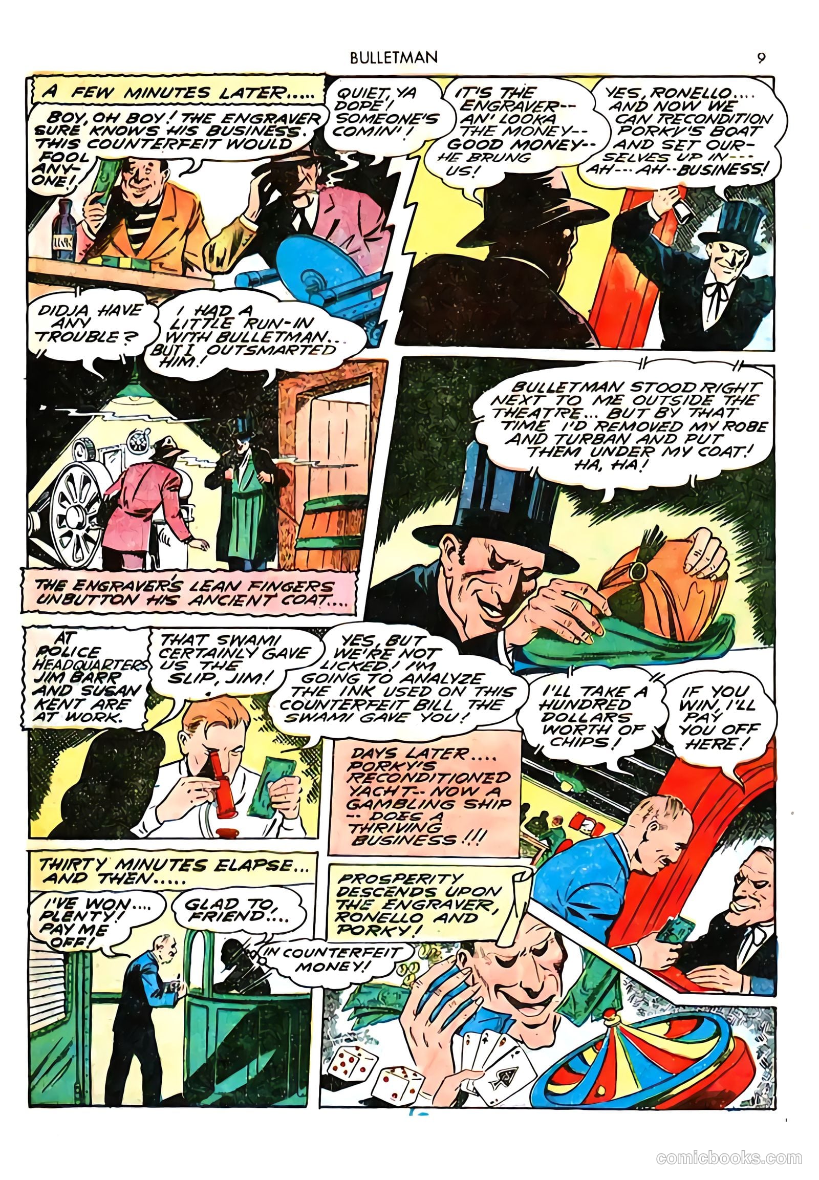 Bulletman #6 — page 9 of 68